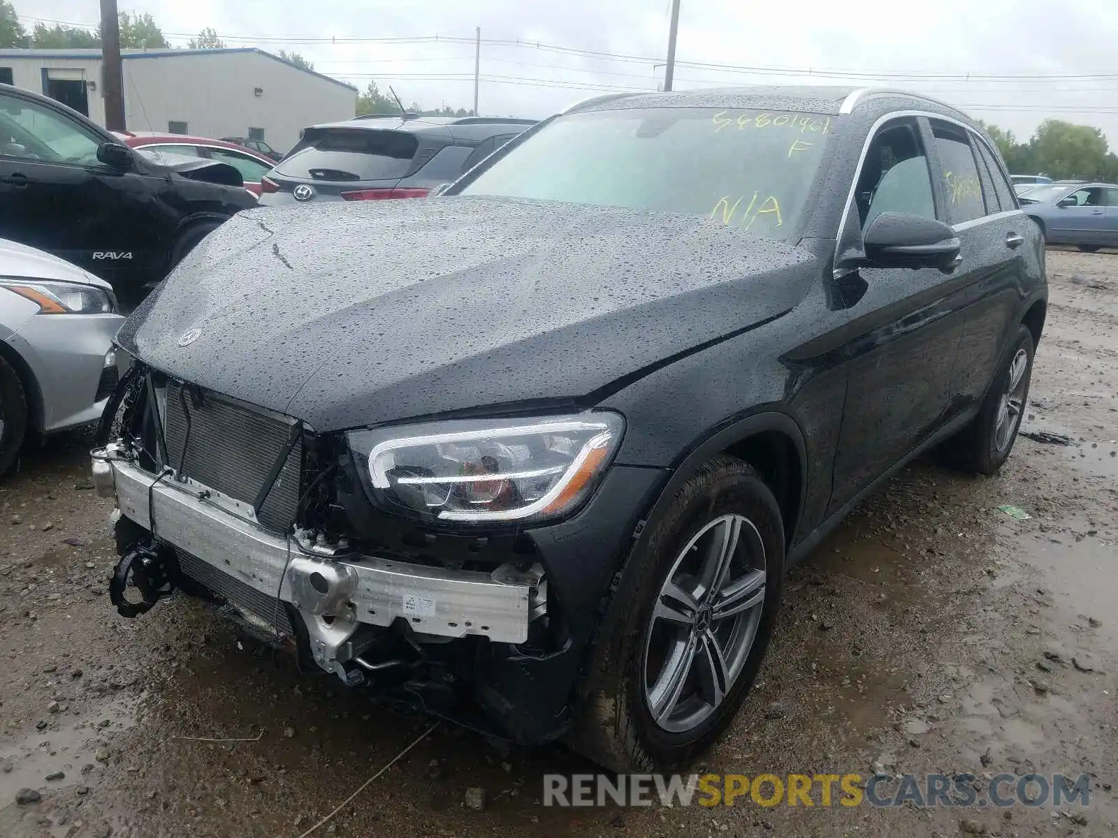 2 Photograph of a damaged car W1N0G8EB9LF820091 MERCEDES-BENZ GLC-CLASS 2020