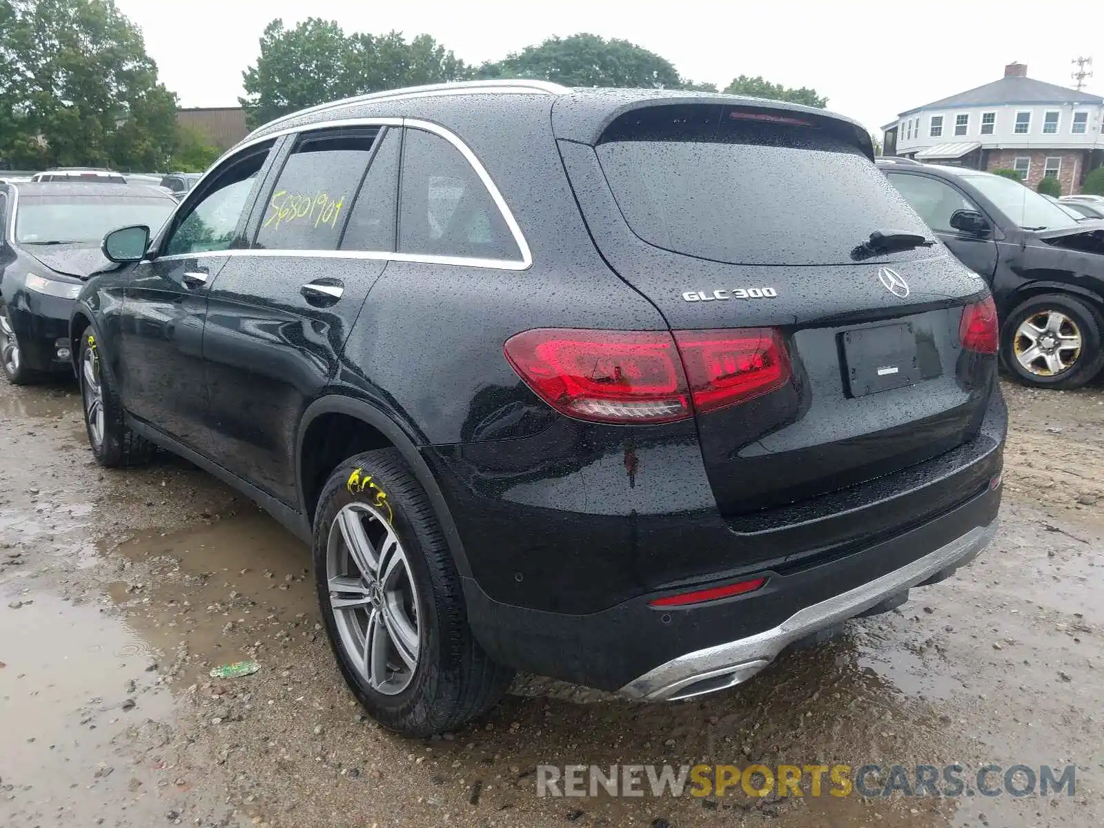 3 Photograph of a damaged car W1N0G8EB9LF820091 MERCEDES-BENZ GLC-CLASS 2020