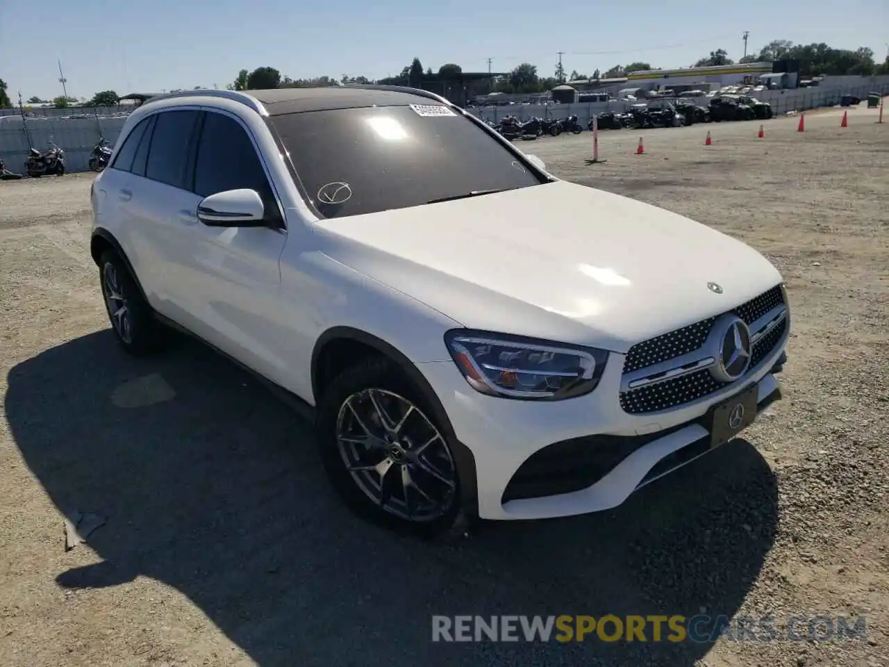 1 Photograph of a damaged car W1N0G8EB9LF830393 MERCEDES-BENZ GLC-CLASS 2020