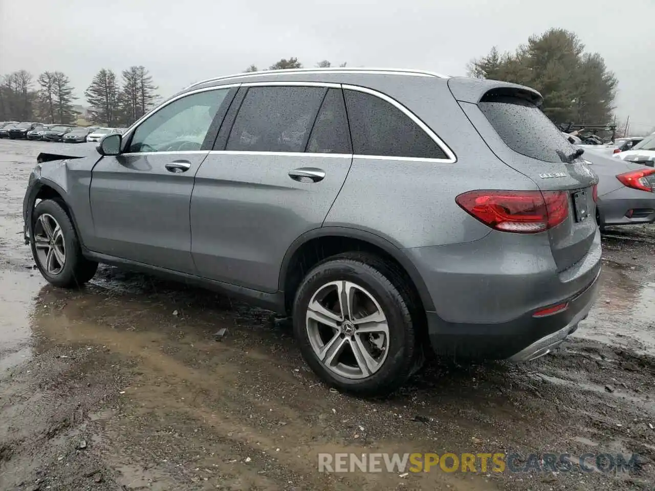 2 Photograph of a damaged car W1N0G8EB9LF836744 MERCEDES-BENZ GLC-CLASS 2020