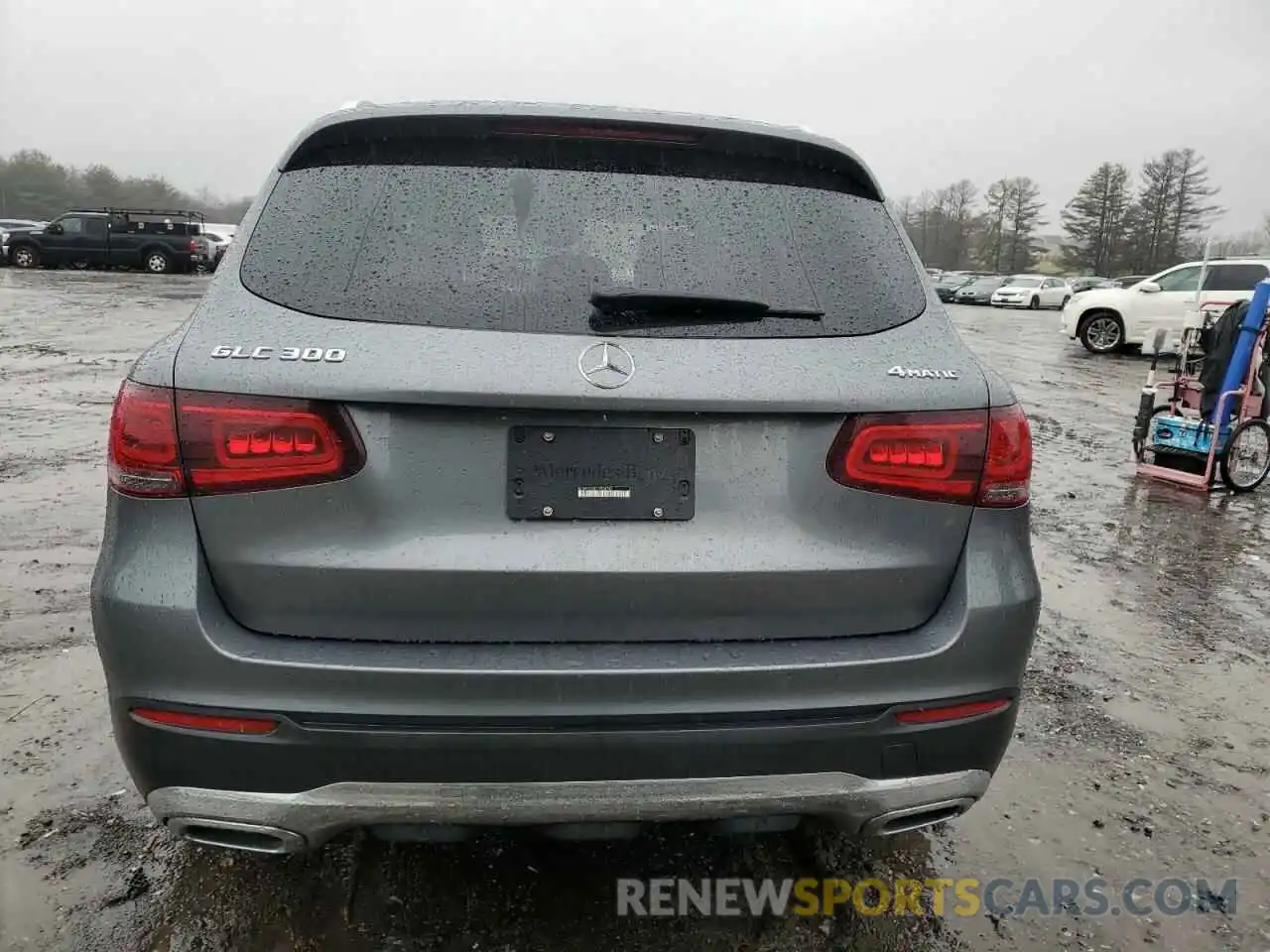 6 Photograph of a damaged car W1N0G8EB9LF836744 MERCEDES-BENZ GLC-CLASS 2020