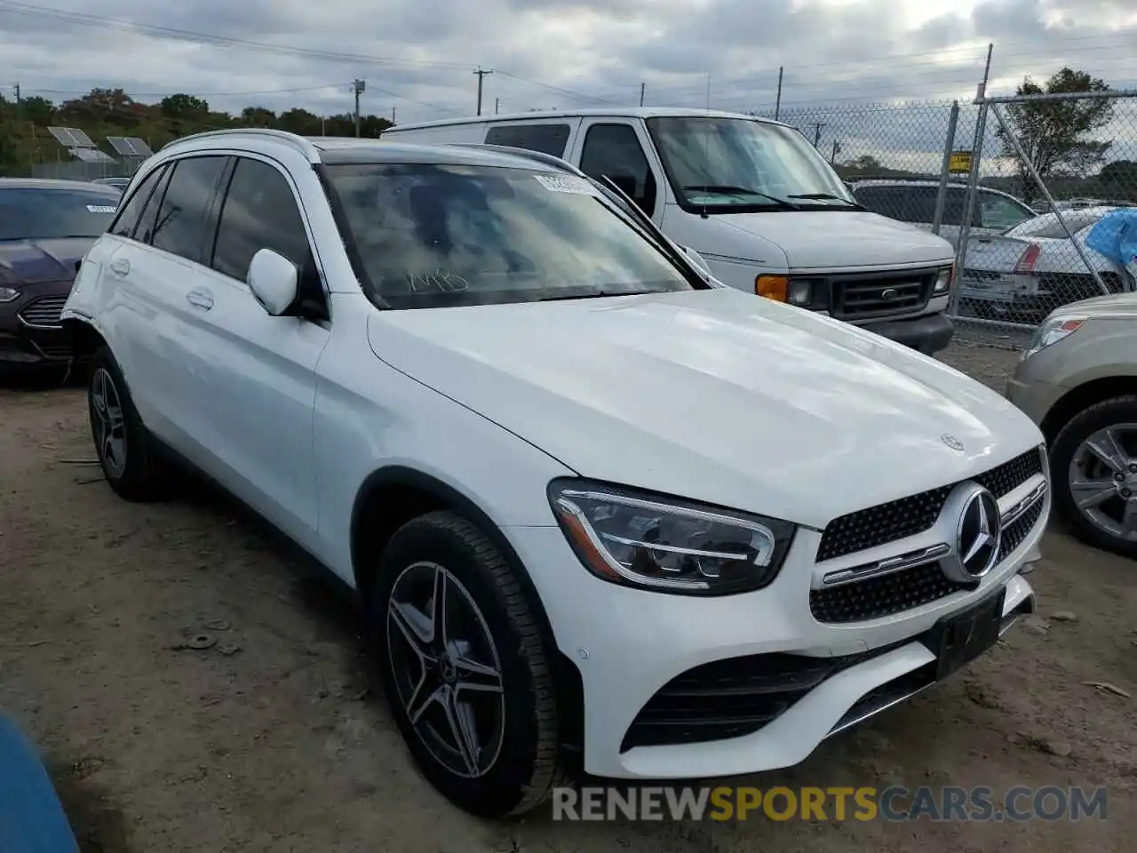 1 Photograph of a damaged car W1N0G8EB9LF844083 MERCEDES-BENZ GLC-CLASS 2020