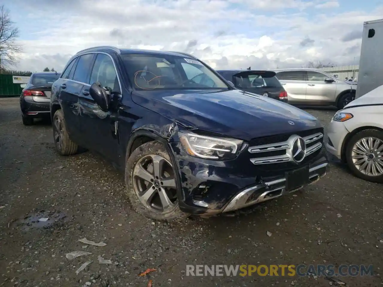 1 Photograph of a damaged car W1N0G8EB9LF851860 MERCEDES-BENZ GLC-CLASS 2020