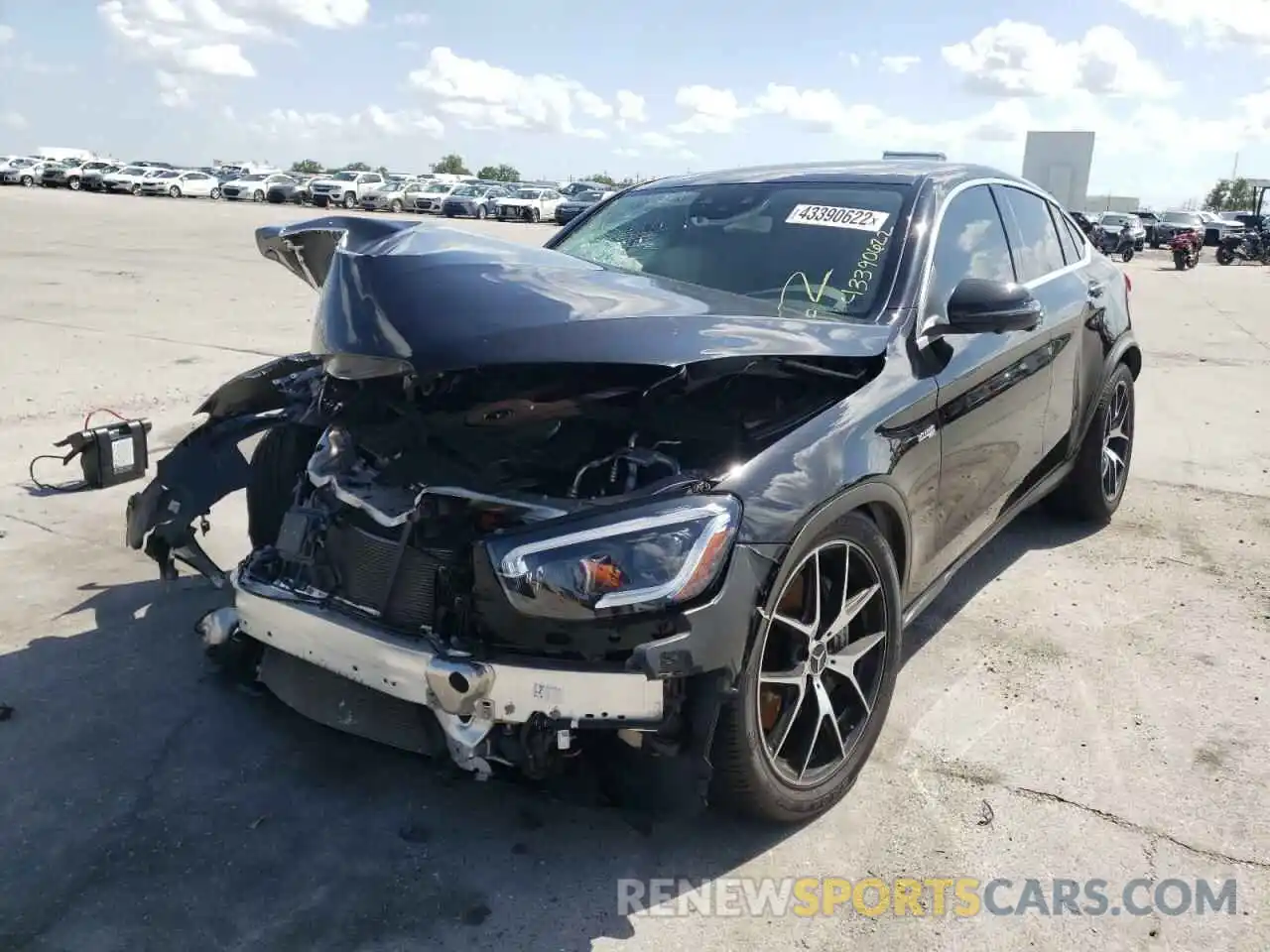 2 Photograph of a damaged car W1N0J6EB4LF783988 MERCEDES-BENZ GLC-CLASS 2020