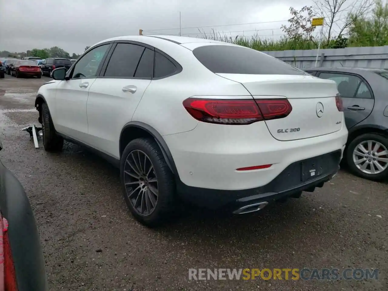 3 Photograph of a damaged car W1N0J8EB0LF796961 MERCEDES-BENZ GLC-CLASS 2020