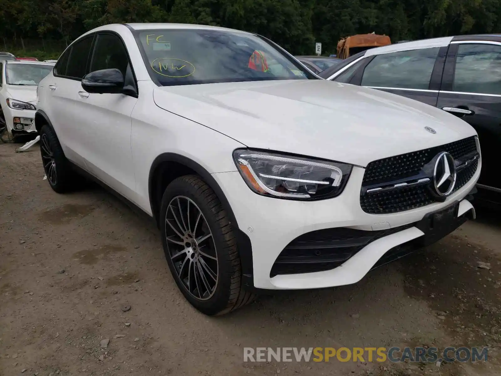 1 Photograph of a damaged car W1N0J8EB1LF863535 MERCEDES-BENZ GLC-CLASS 2020