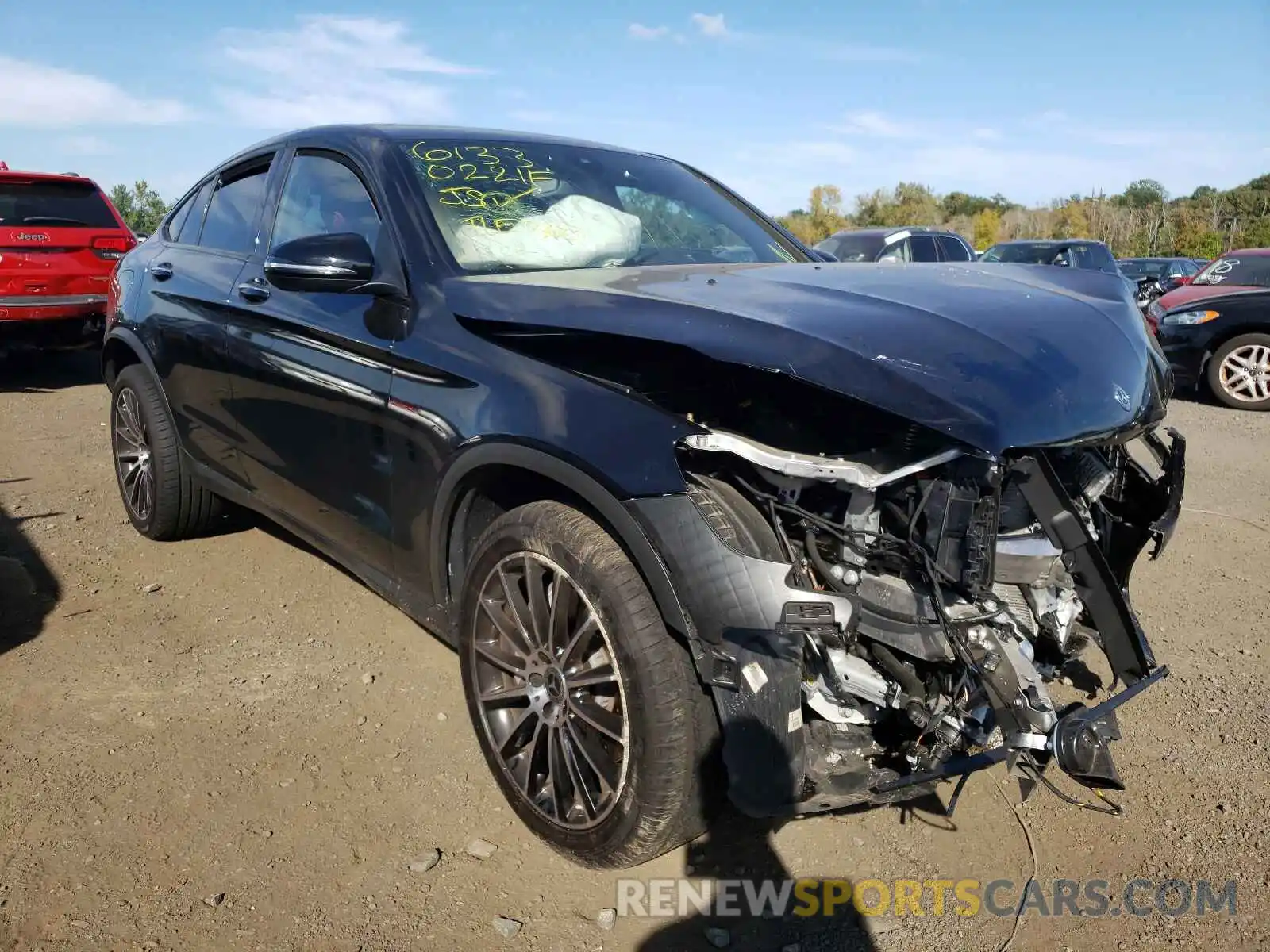 1 Photograph of a damaged car W1N0J8EB4LF858667 MERCEDES-BENZ GLC-CLASS 2020