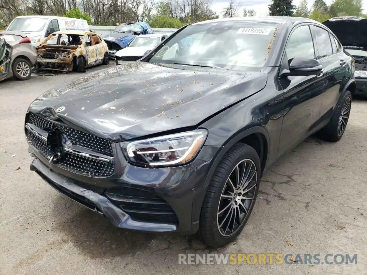 2 Photograph of a damaged car W1N0J8EB5LF776866 MERCEDES-BENZ GLC-CLASS 2020