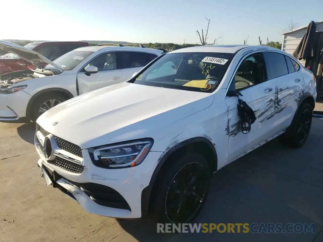 9 Photograph of a damaged car W1N0J8EB5LF778889 MERCEDES-BENZ GLC-CLASS 2020