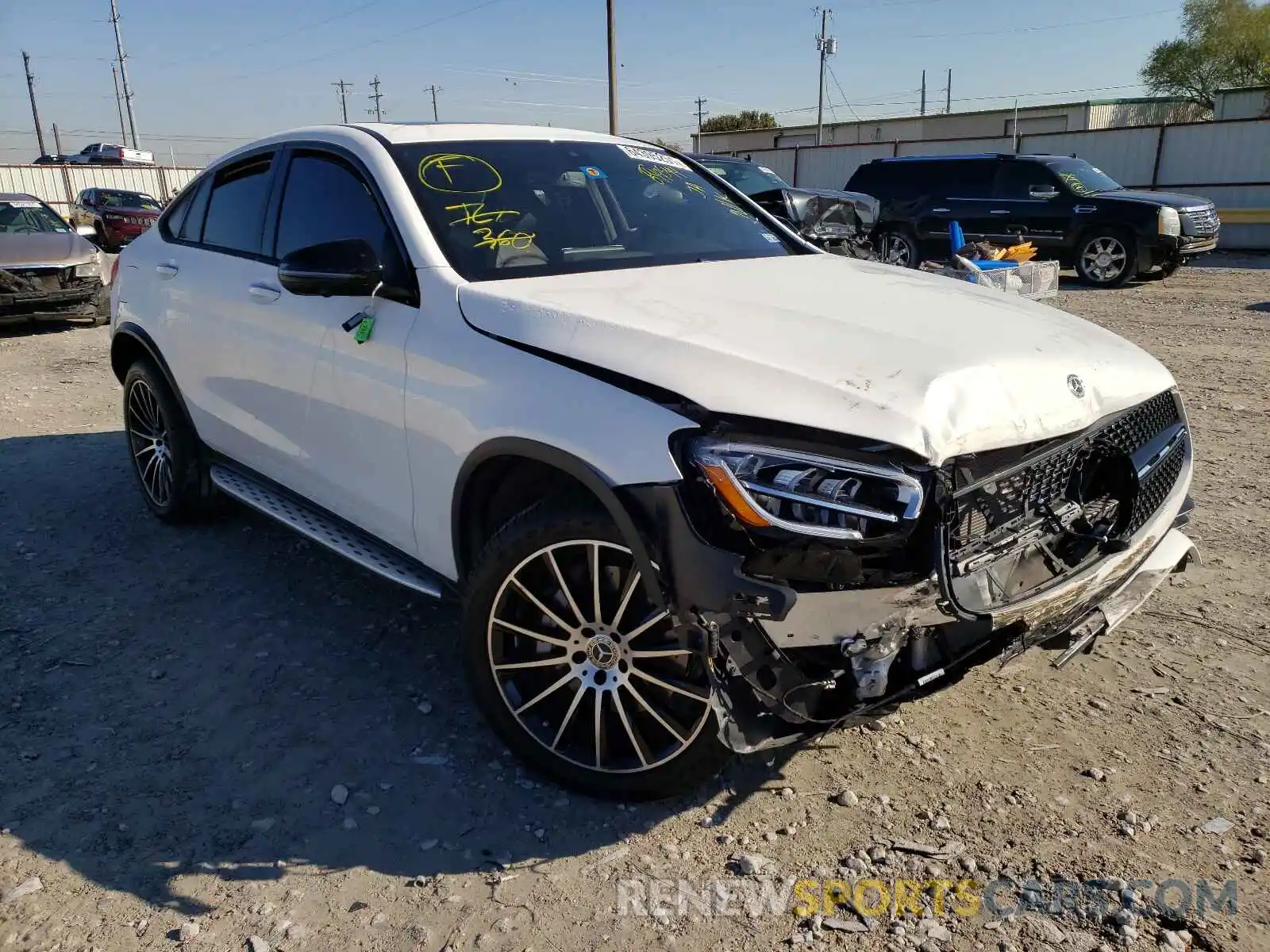 1 Photograph of a damaged car W1N0J8EB6LF844544 MERCEDES-BENZ GLC-CLASS 2020