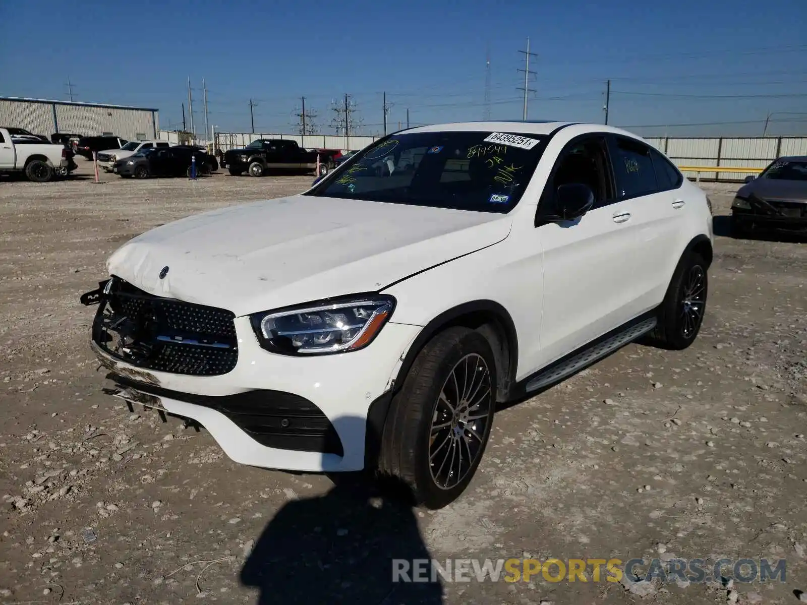 2 Photograph of a damaged car W1N0J8EB6LF844544 MERCEDES-BENZ GLC-CLASS 2020