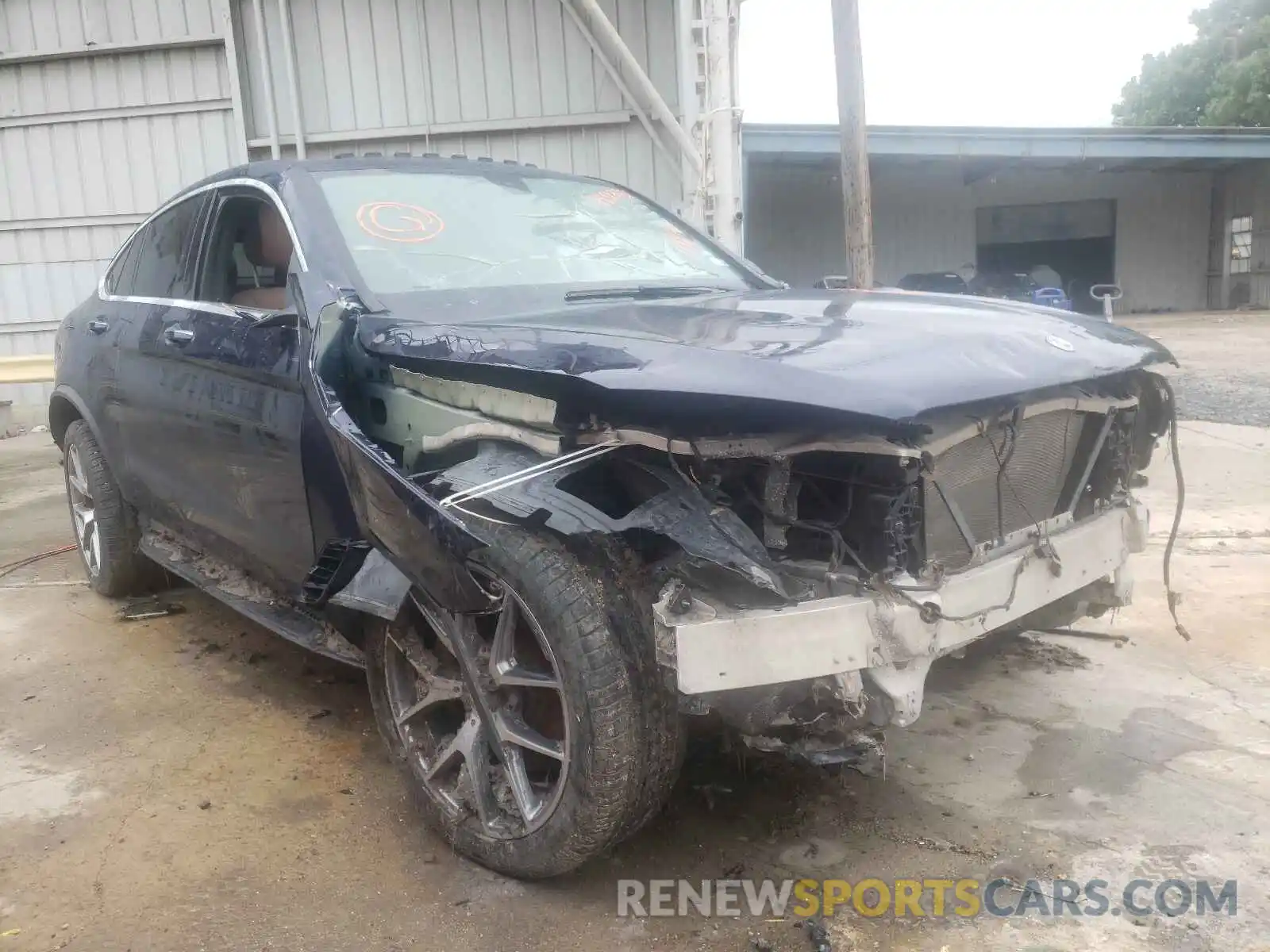 1 Photograph of a damaged car W1N0J8EB7LF841152 MERCEDES-BENZ GLC-CLASS 2020