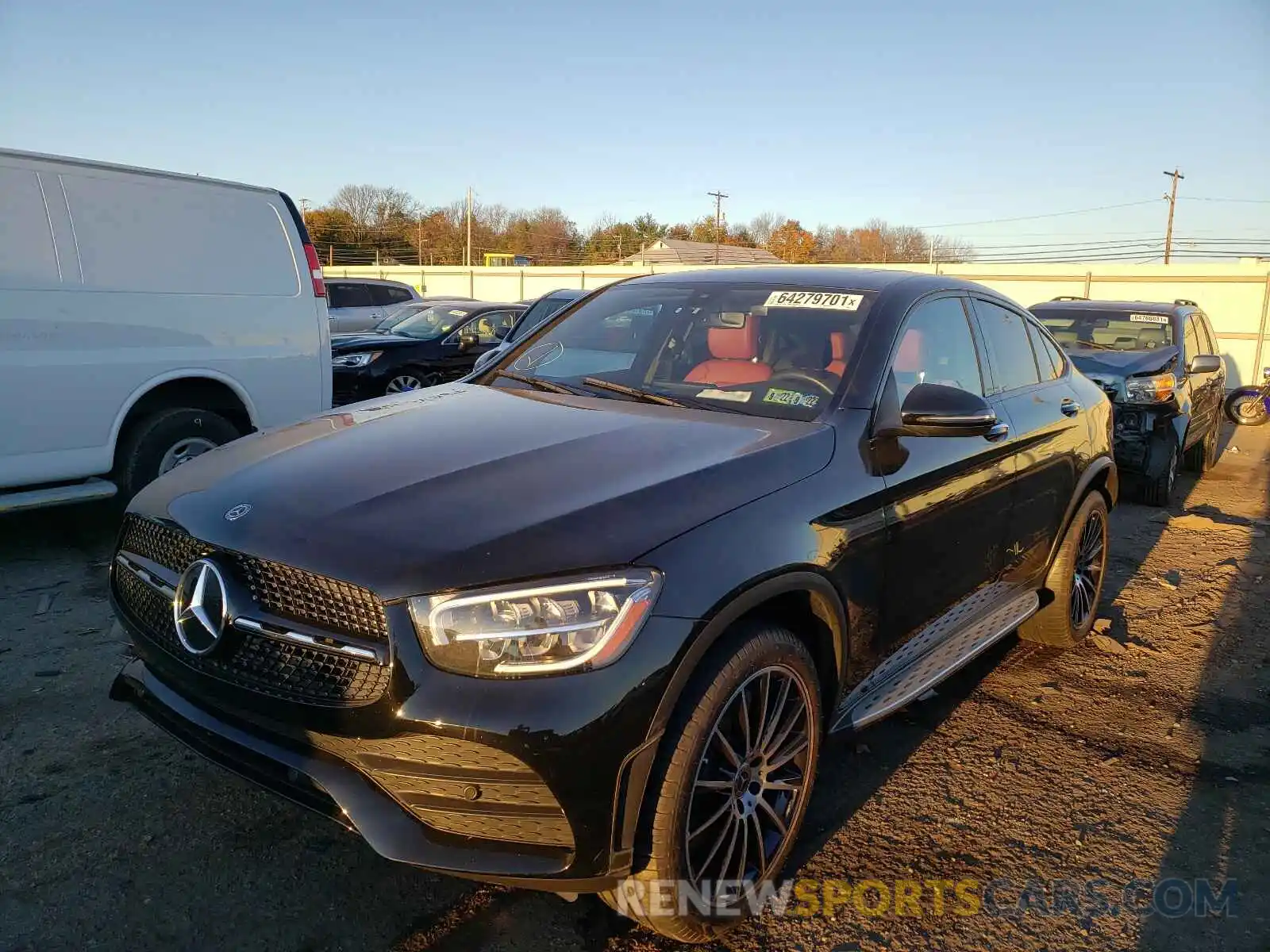 2 Photograph of a damaged car W1N0J8EB7LF858002 MERCEDES-BENZ GLC-CLASS 2020