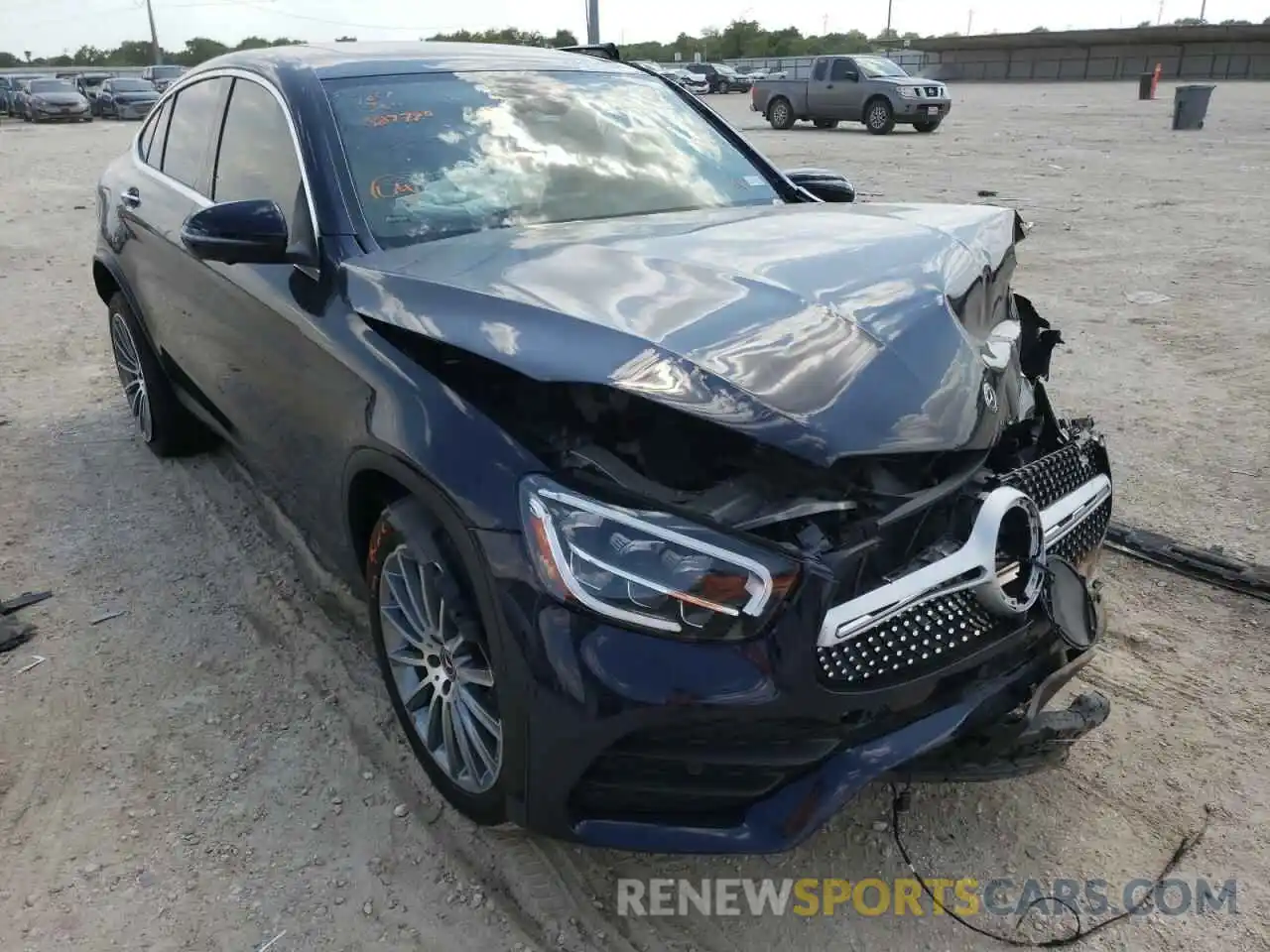 1 Photograph of a damaged car W1N0J8EBXLF827780 MERCEDES-BENZ GLC-CLASS 2020