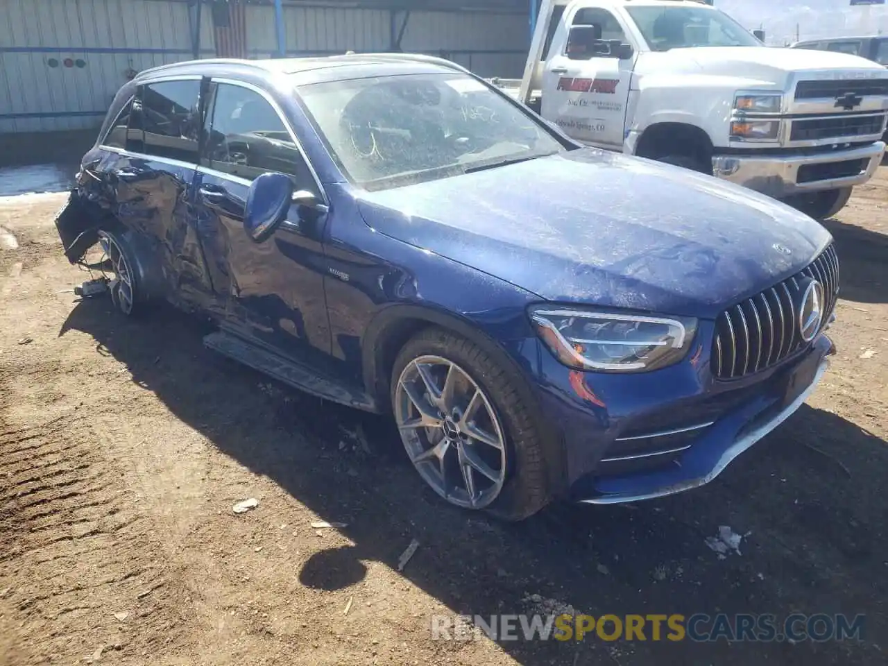 1 Photograph of a damaged car WDC0G6EB0LF725571 MERCEDES-BENZ GLC-CLASS 2020