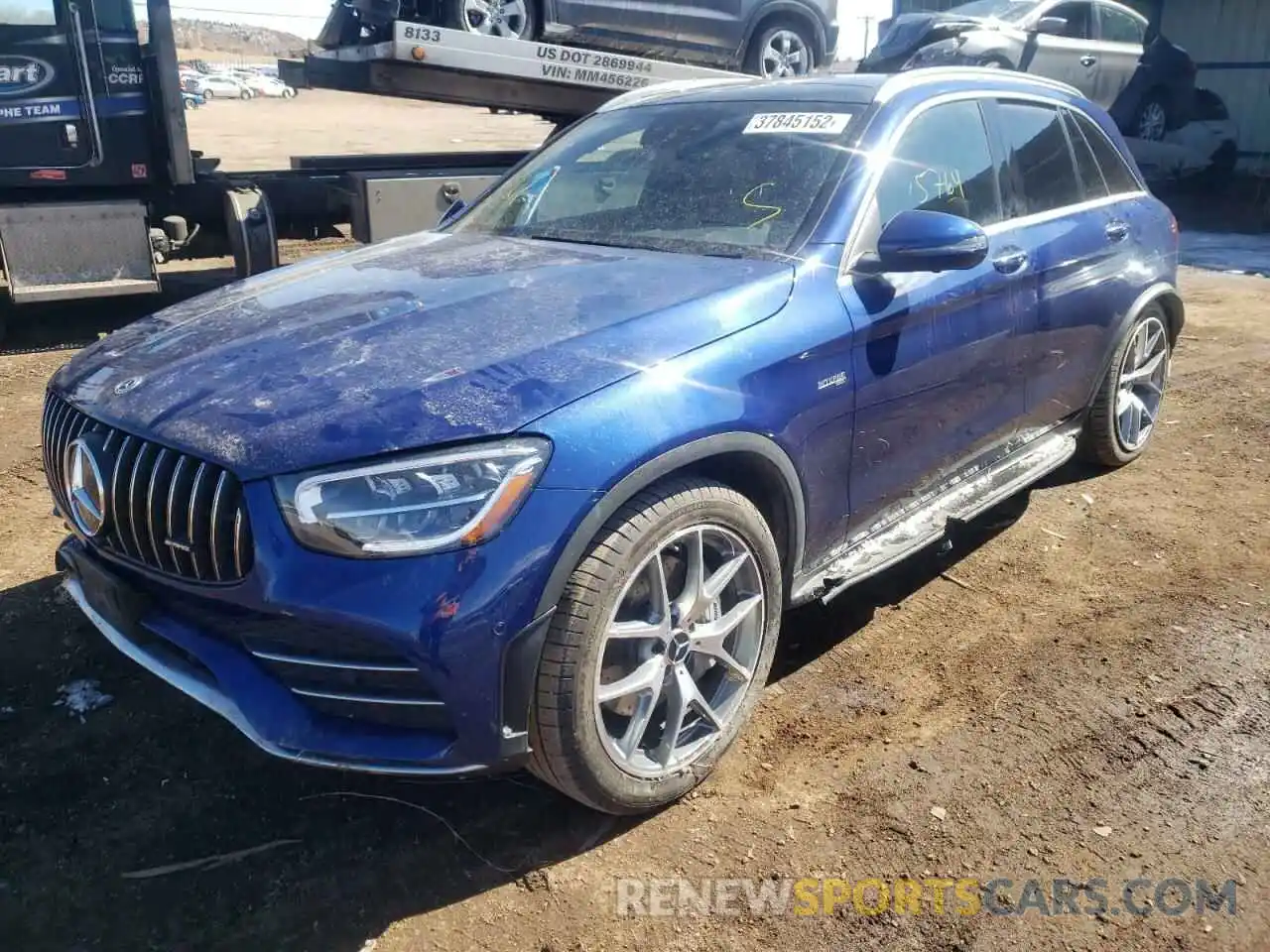 2 Photograph of a damaged car WDC0G6EB0LF725571 MERCEDES-BENZ GLC-CLASS 2020