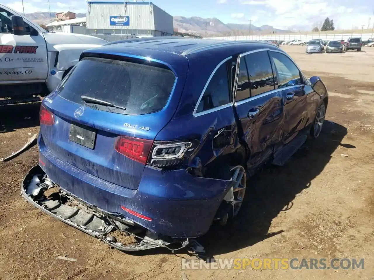 4 Photograph of a damaged car WDC0G6EB0LF725571 MERCEDES-BENZ GLC-CLASS 2020