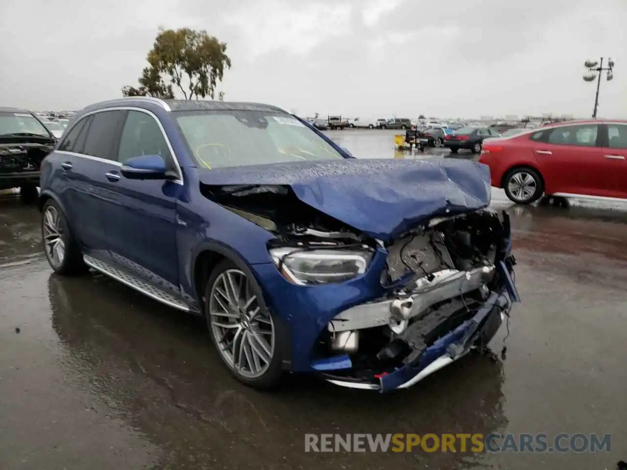 1 Photograph of a damaged car WDC0G6EB0LF730091 MERCEDES-BENZ GLC-CLASS 2020