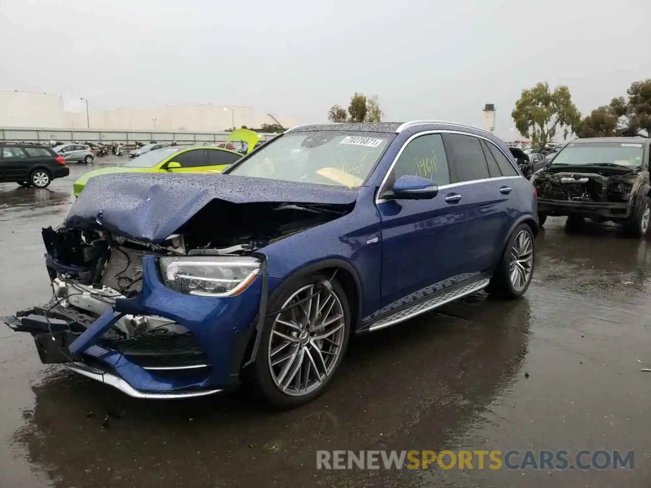 2 Photograph of a damaged car WDC0G6EB0LF730091 MERCEDES-BENZ GLC-CLASS 2020