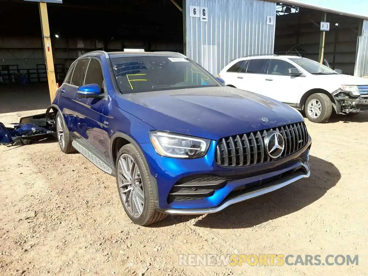 1 Photograph of a damaged car WDC0G6EB9LF730851 MERCEDES-BENZ GLC-CLASS 2020