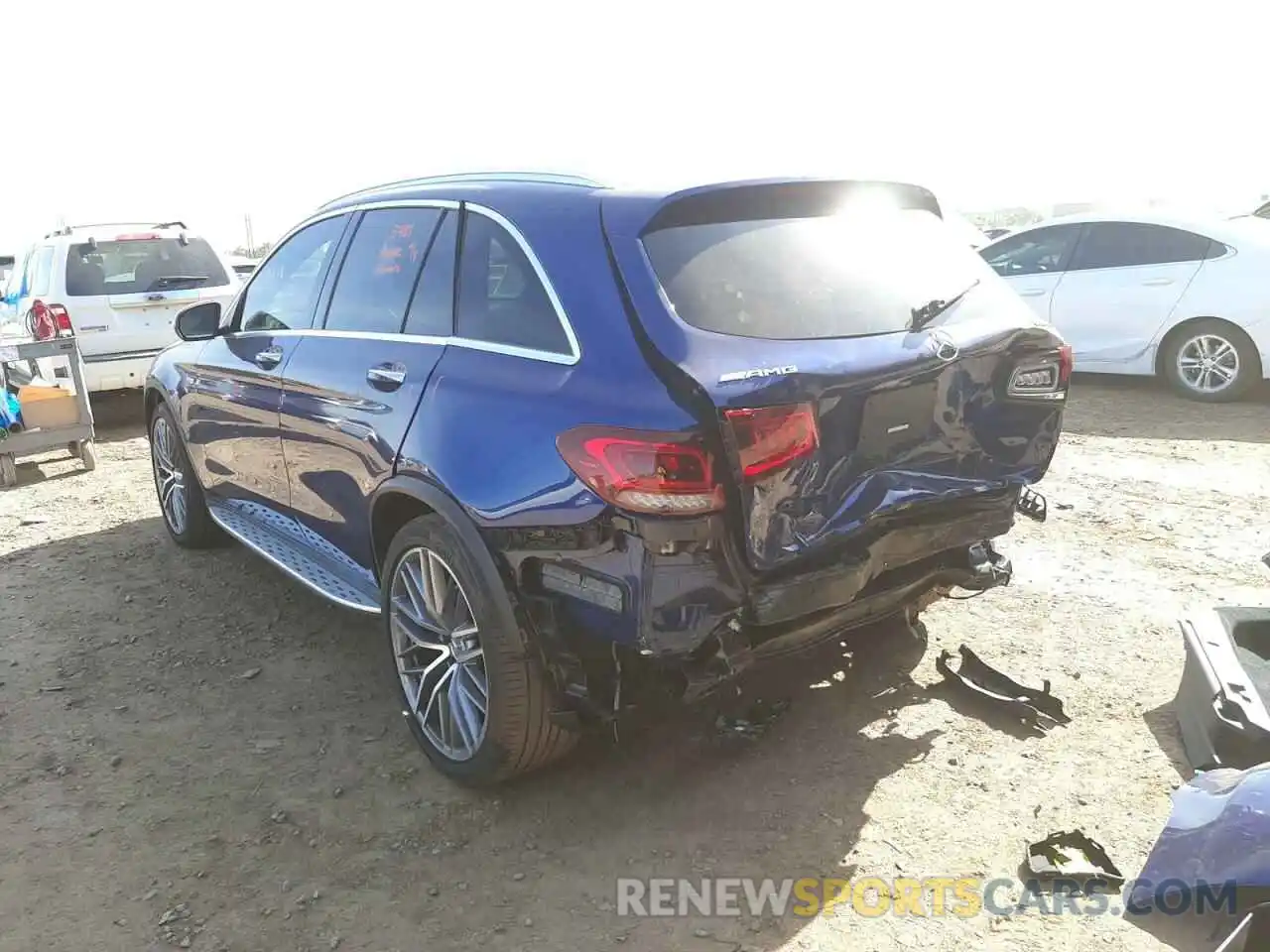 3 Photograph of a damaged car WDC0G6EB9LF730851 MERCEDES-BENZ GLC-CLASS 2020