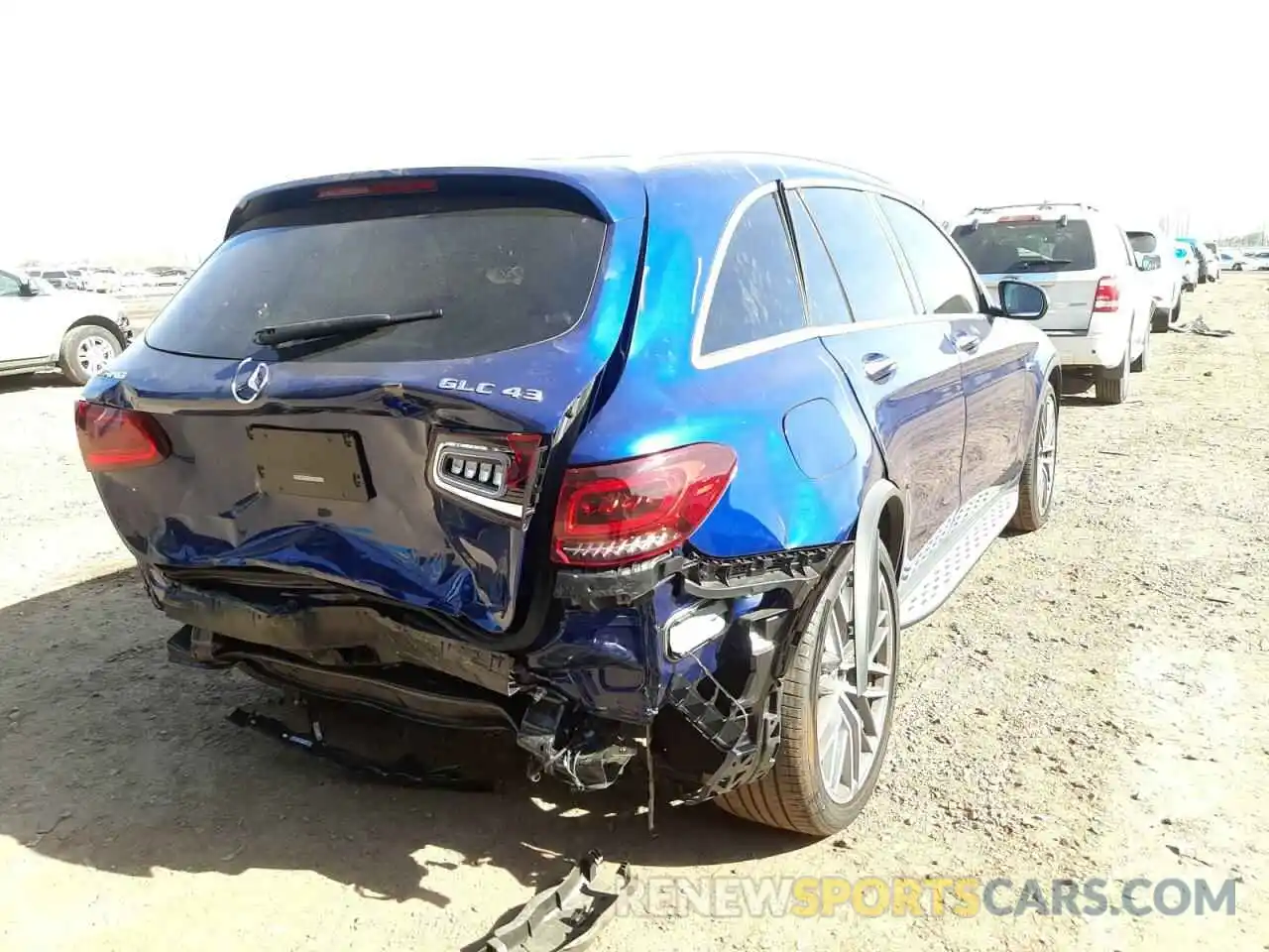 4 Photograph of a damaged car WDC0G6EB9LF730851 MERCEDES-BENZ GLC-CLASS 2020