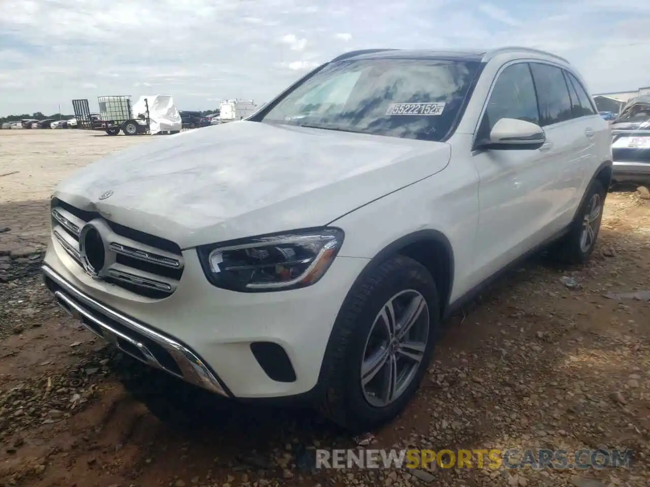 2 Photograph of a damaged car WDC0G8DB0LF751536 MERCEDES-BENZ GLC-CLASS 2020