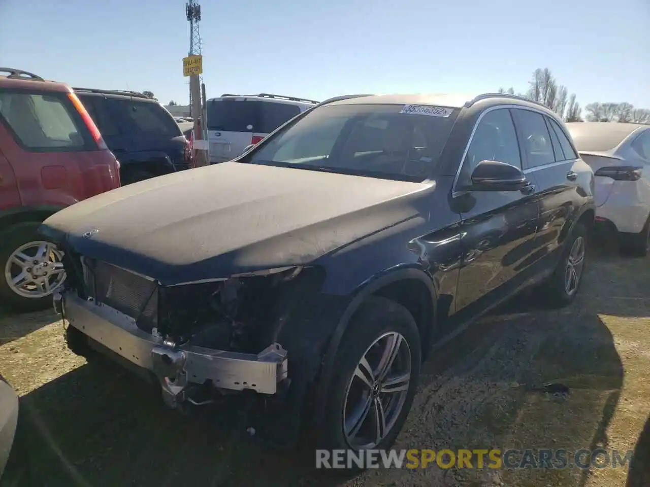 2 Photograph of a damaged car WDC0G8DB1LF735930 MERCEDES-BENZ GLC-CLASS 2020