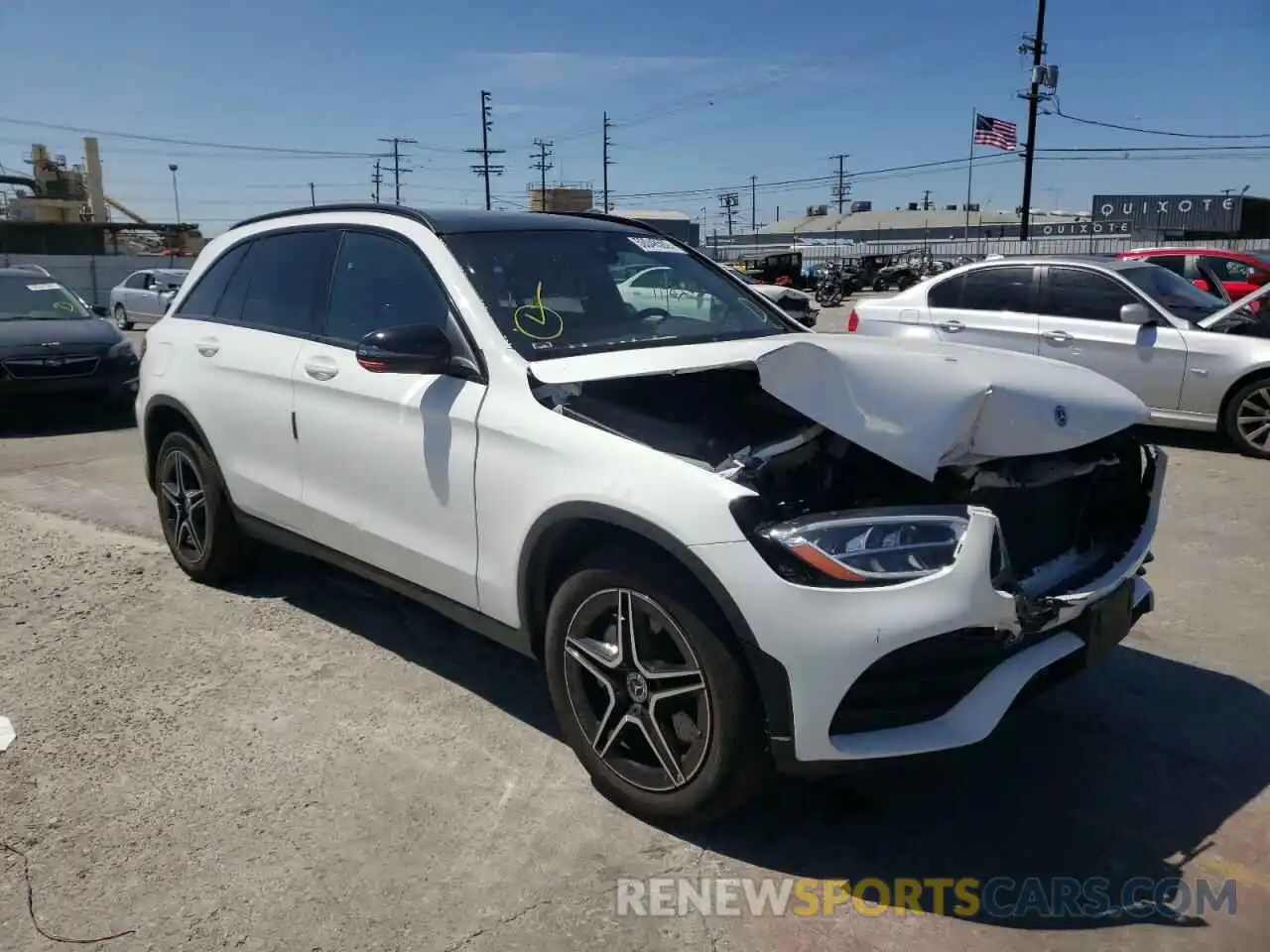 1 Photograph of a damaged car WDC0G8DB1LF744899 MERCEDES-BENZ GLC-CLASS 2020