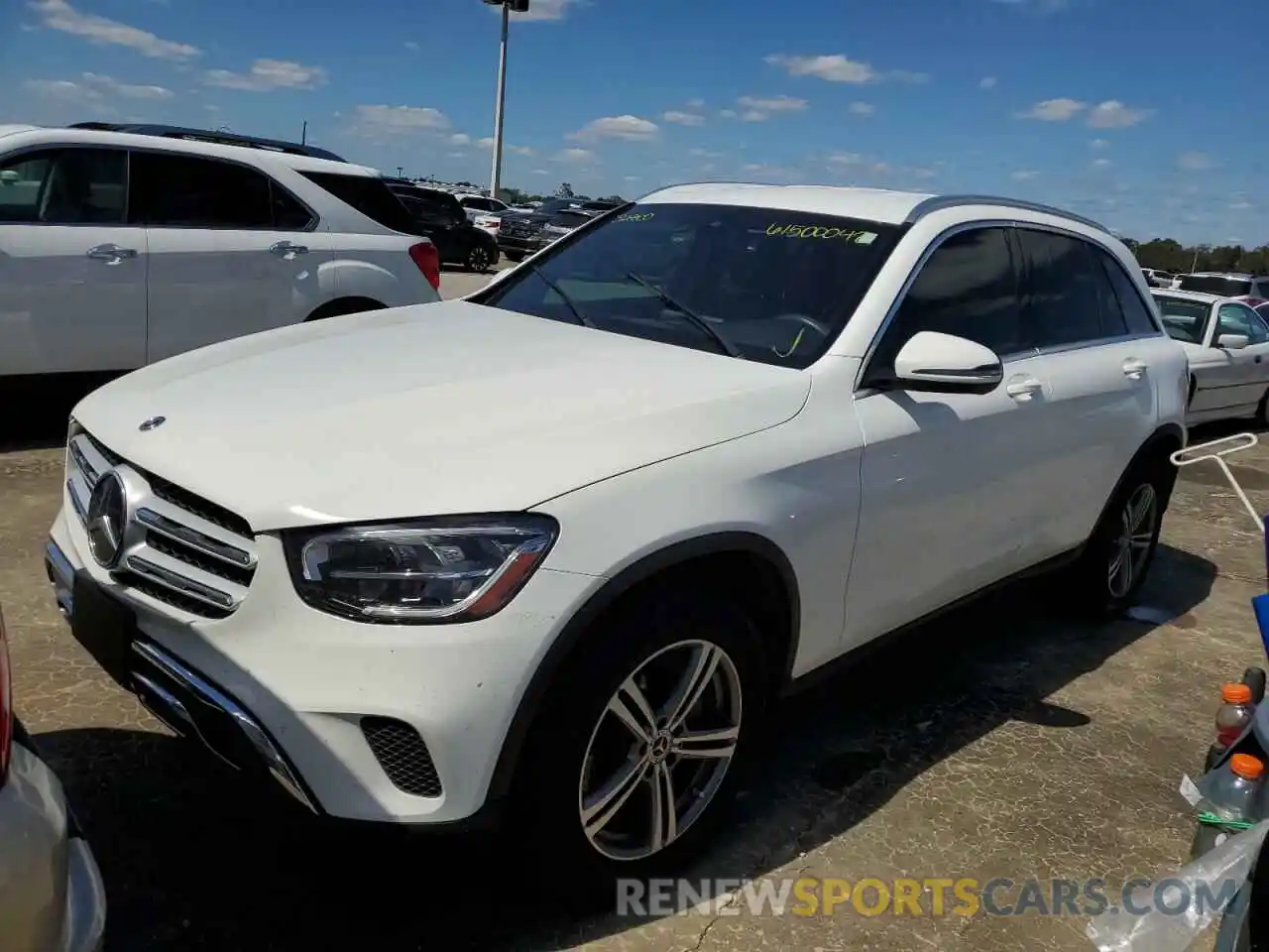 2 Photograph of a damaged car WDC0G8DB3LF716618 MERCEDES-BENZ GLC-CLASS 2020