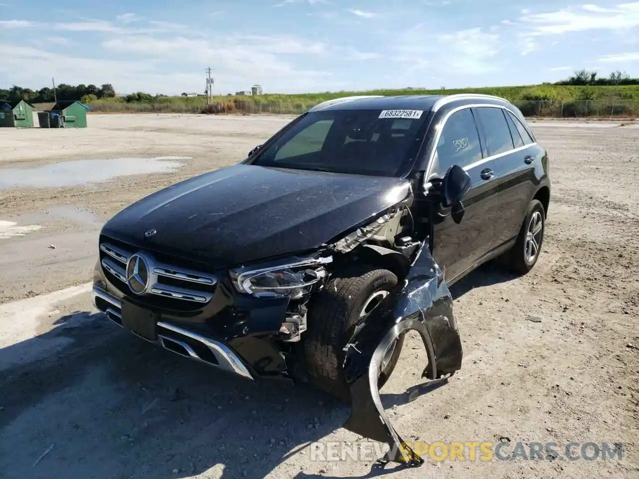 2 Photograph of a damaged car WDC0G8DB4LF694015 MERCEDES-BENZ GLC-CLASS 2020