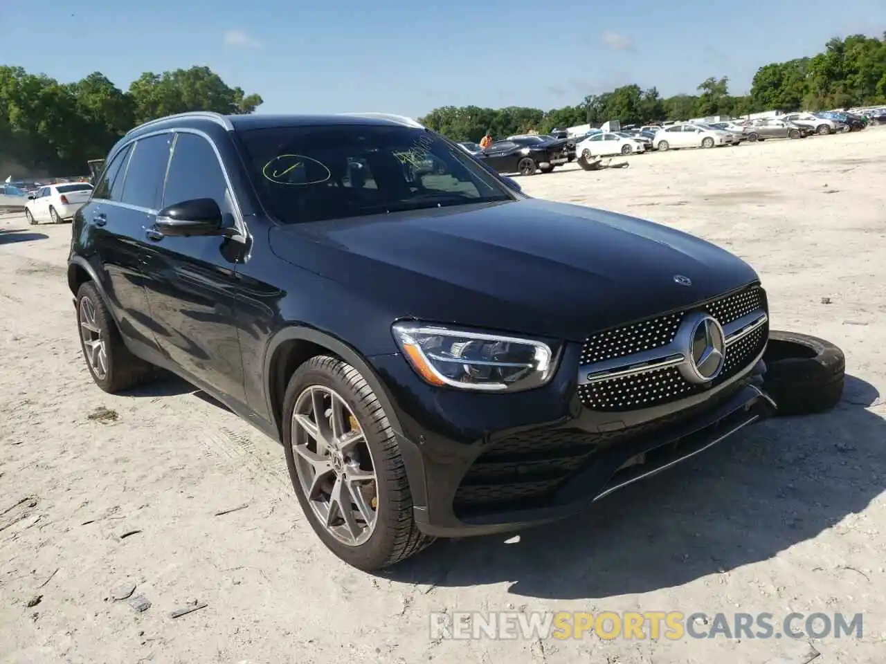 1 Photograph of a damaged car WDC0G8DB4LF704381 MERCEDES-BENZ GLC-CLASS 2020