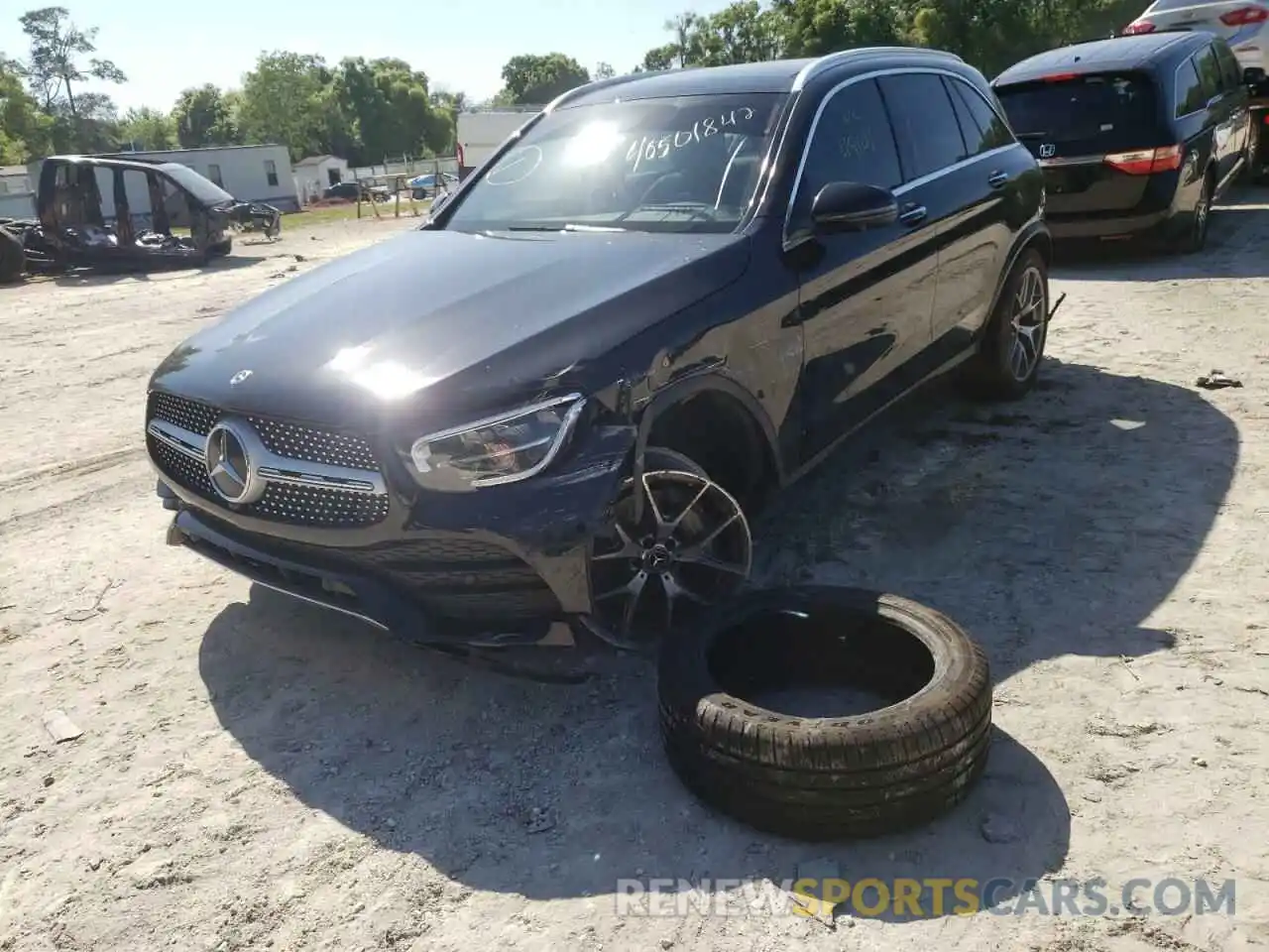 2 Photograph of a damaged car WDC0G8DB4LF704381 MERCEDES-BENZ GLC-CLASS 2020