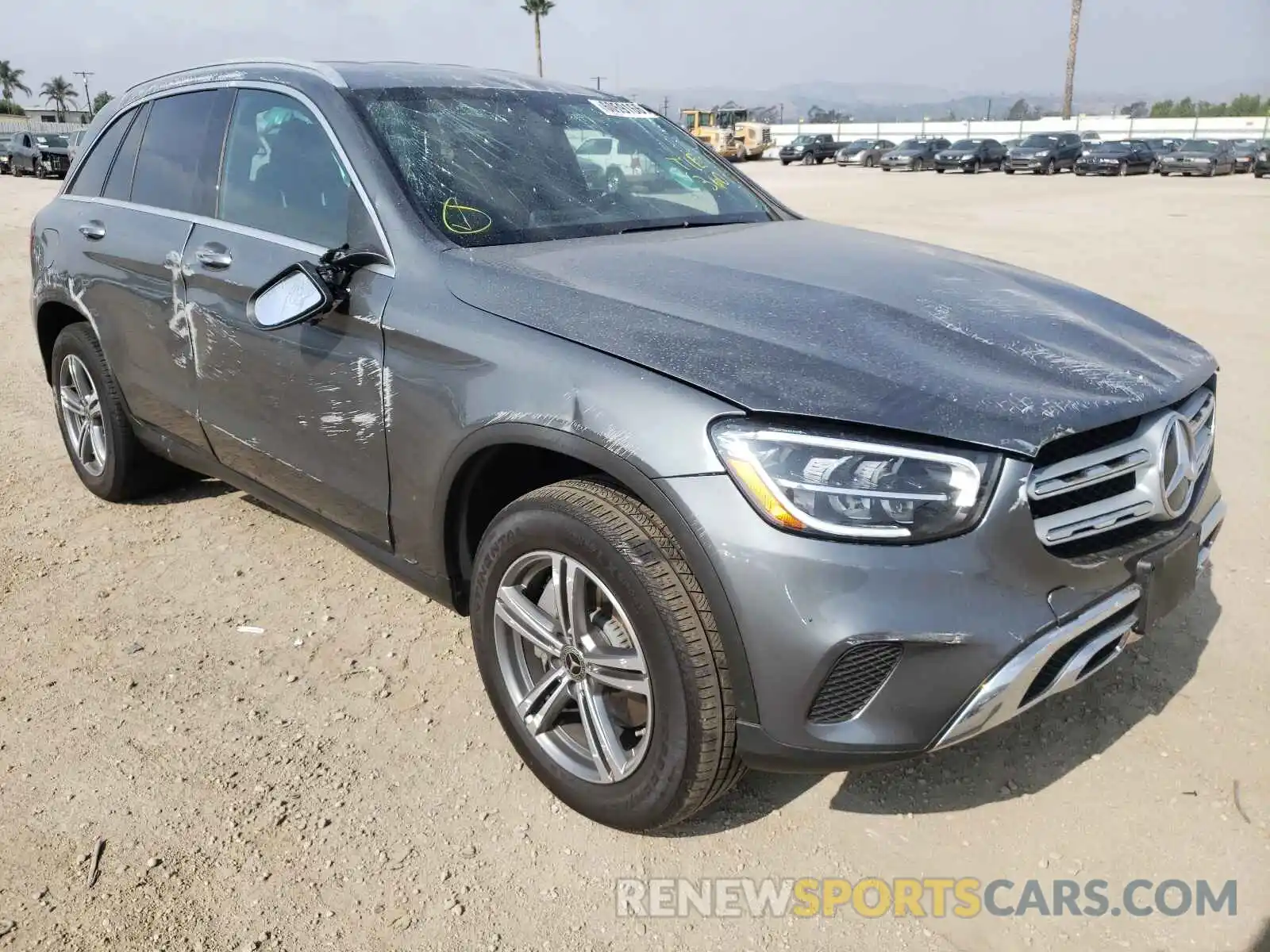 1 Photograph of a damaged car WDC0G8DB5LF698350 MERCEDES-BENZ GLC-CLASS 2020