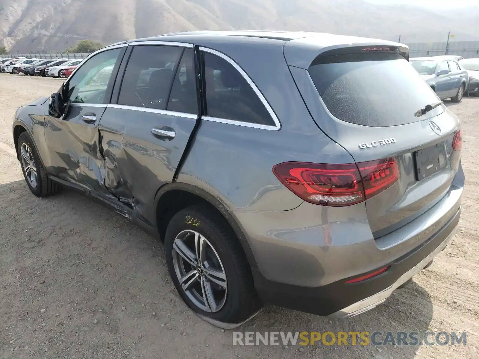 3 Photograph of a damaged car WDC0G8DB5LF698350 MERCEDES-BENZ GLC-CLASS 2020