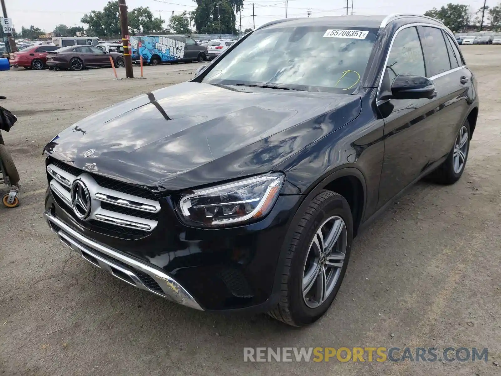 2 Photograph of a damaged car WDC0G8DB5LF704910 MERCEDES-BENZ GLC-CLASS 2020