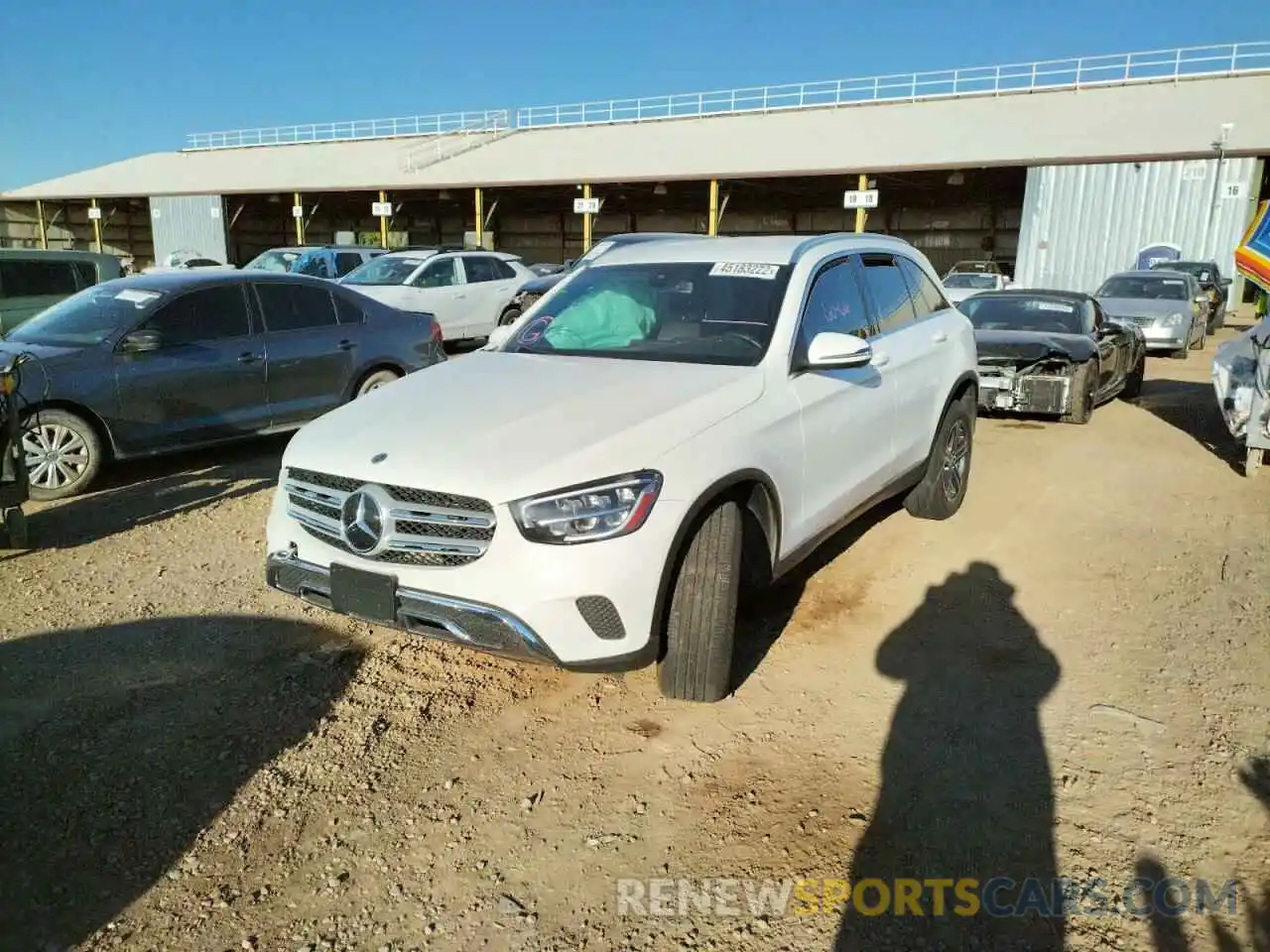 2 Photograph of a damaged car WDC0G8DB5LF725434 MERCEDES-BENZ GLC-CLASS 2020