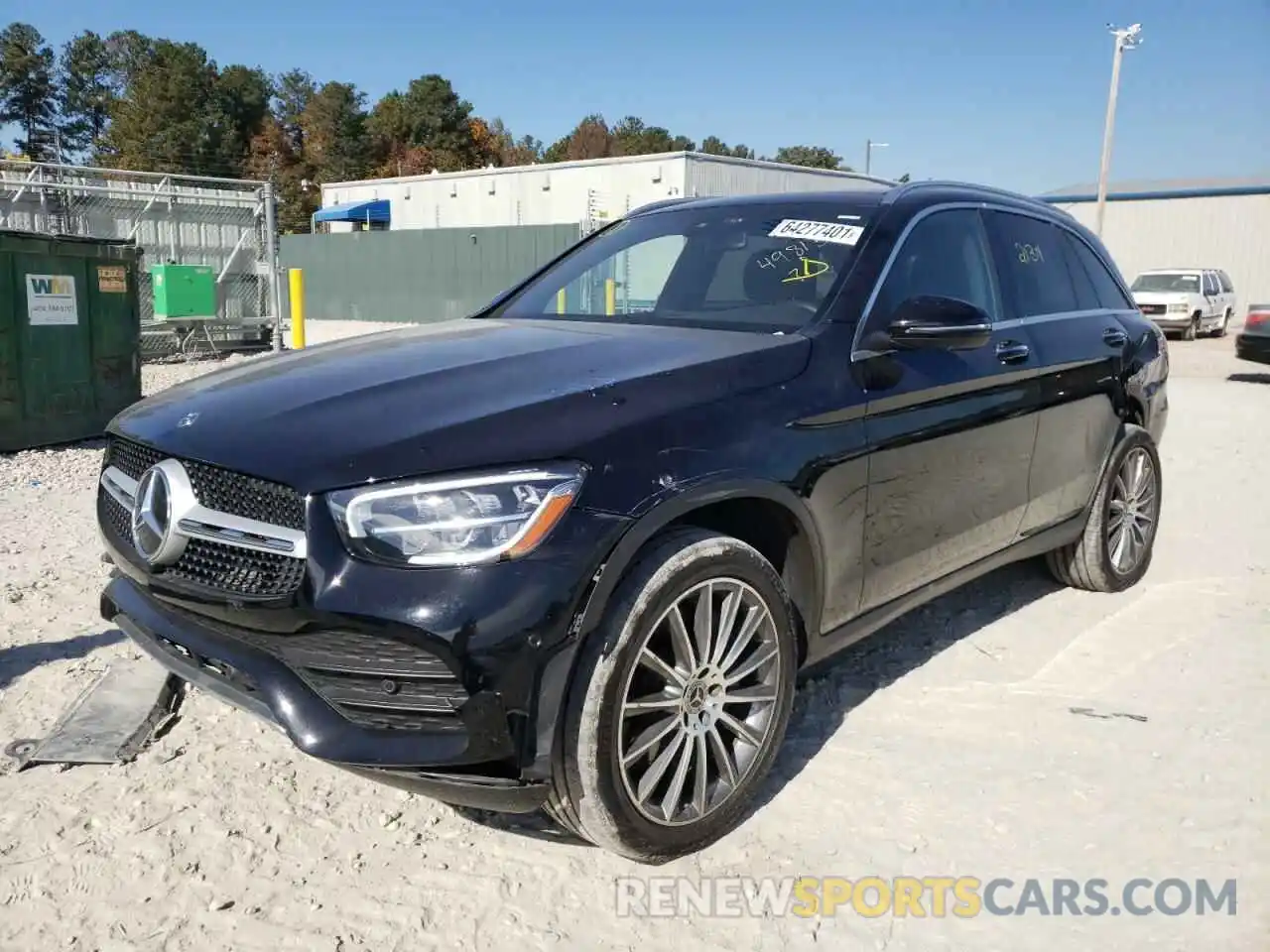 2 Photograph of a damaged car WDC0G8DB5LF749815 MERCEDES-BENZ GLC-CLASS 2020