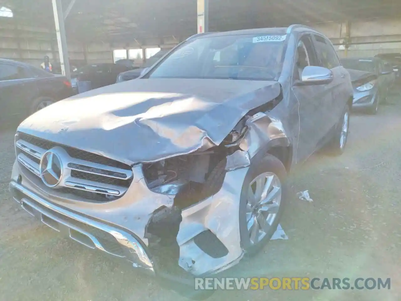 2 Photograph of a damaged car WDC0G8DB6LF685428 MERCEDES-BENZ GLC-CLASS 2020