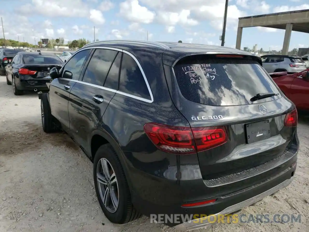 3 Photograph of a damaged car WDC0G8DB6LF707167 MERCEDES-BENZ GLC-CLASS 2020