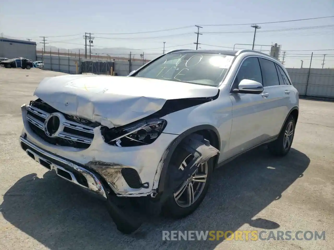 2 Photograph of a damaged car WDC0G8DB6LF738113 MERCEDES-BENZ GLC-CLASS 2020