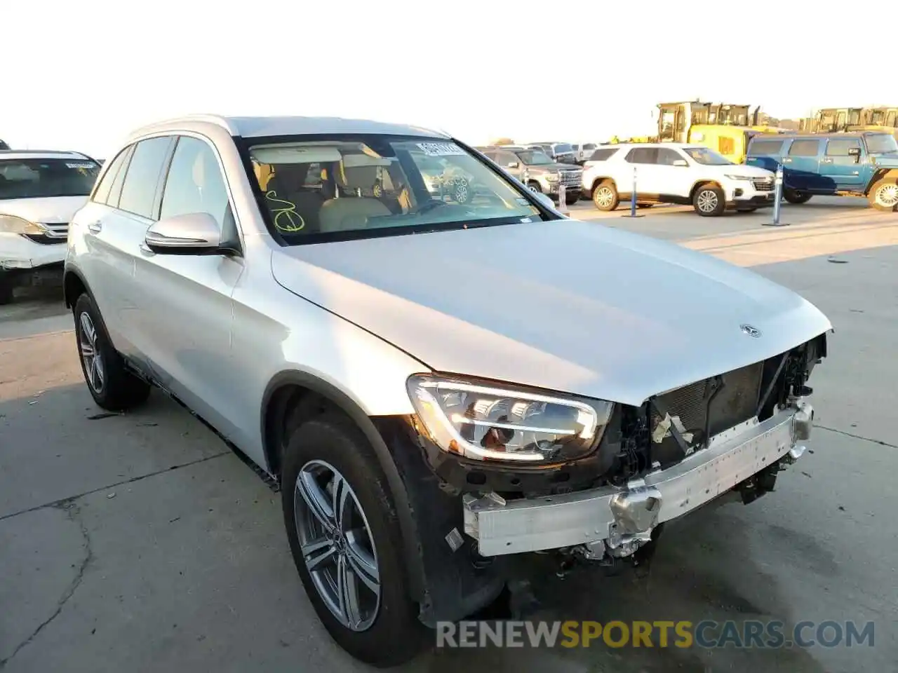 1 Photograph of a damaged car WDC0G8DB7LF730781 MERCEDES-BENZ GLC-CLASS 2020