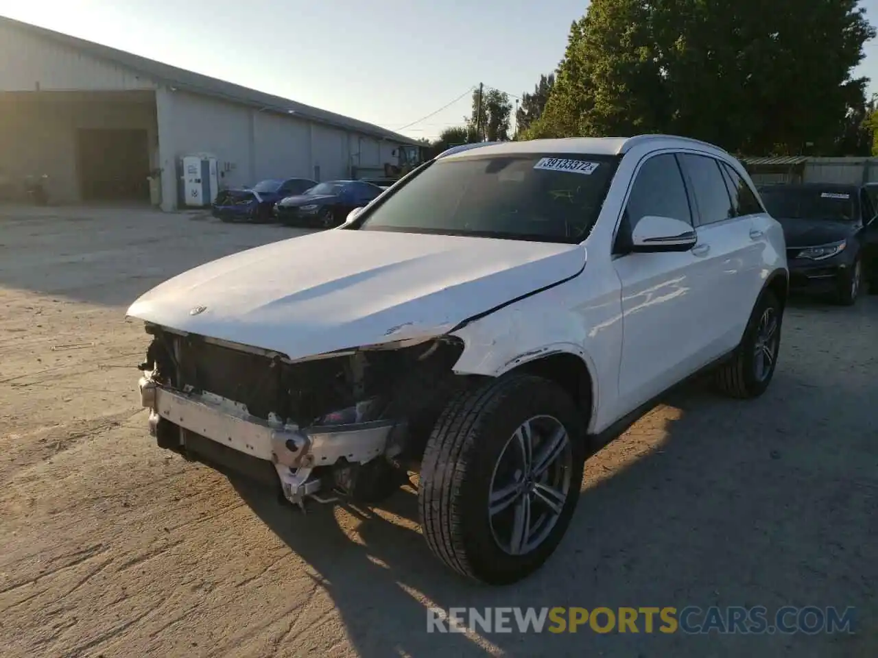 2 Photograph of a damaged car WDC0G8DB7LF735186 MERCEDES-BENZ GLC-CLASS 2020