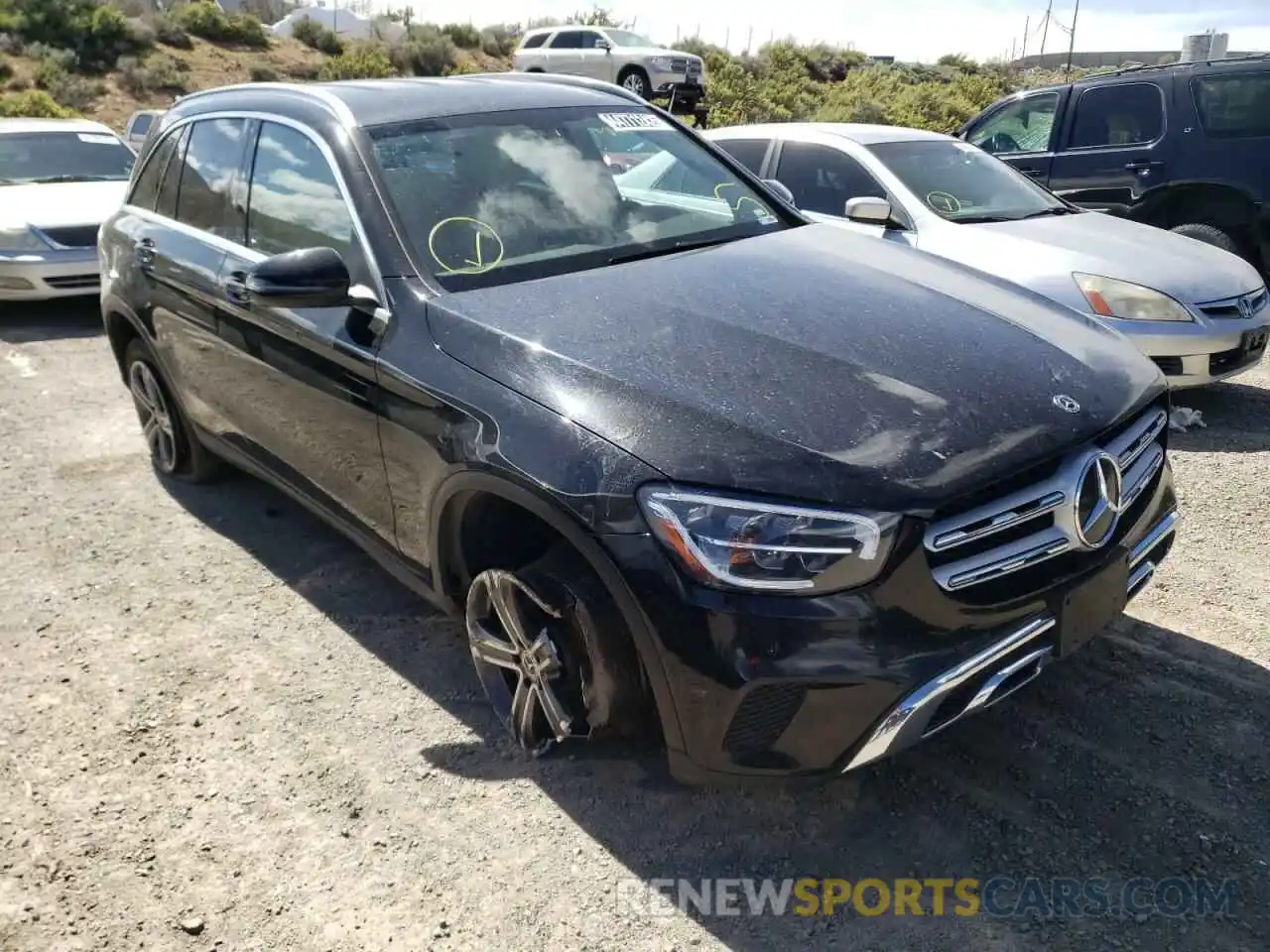 1 Photograph of a damaged car WDC0G8DB8LF698410 MERCEDES-BENZ GLC-CLASS 2020