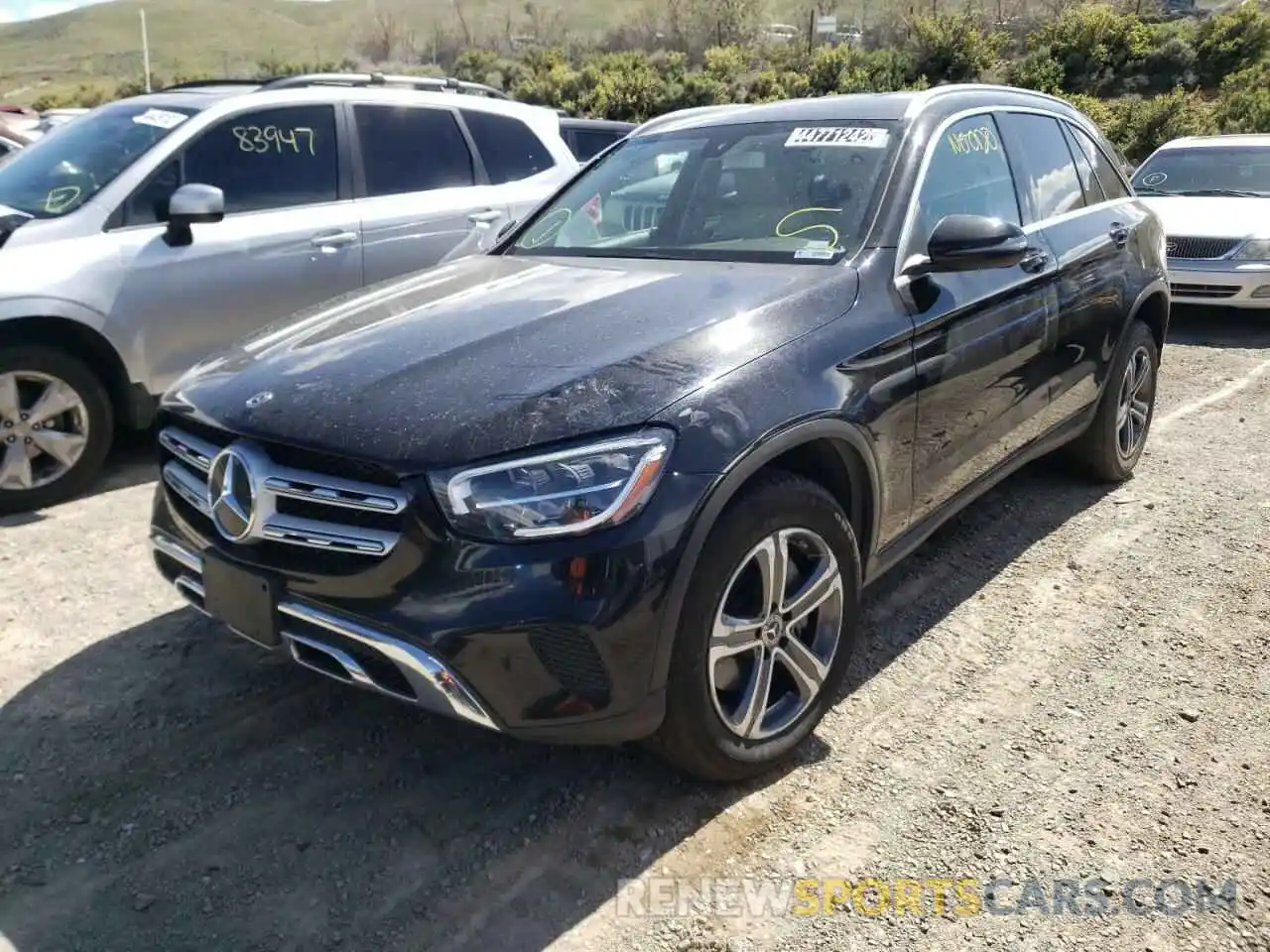 2 Photograph of a damaged car WDC0G8DB8LF698410 MERCEDES-BENZ GLC-CLASS 2020