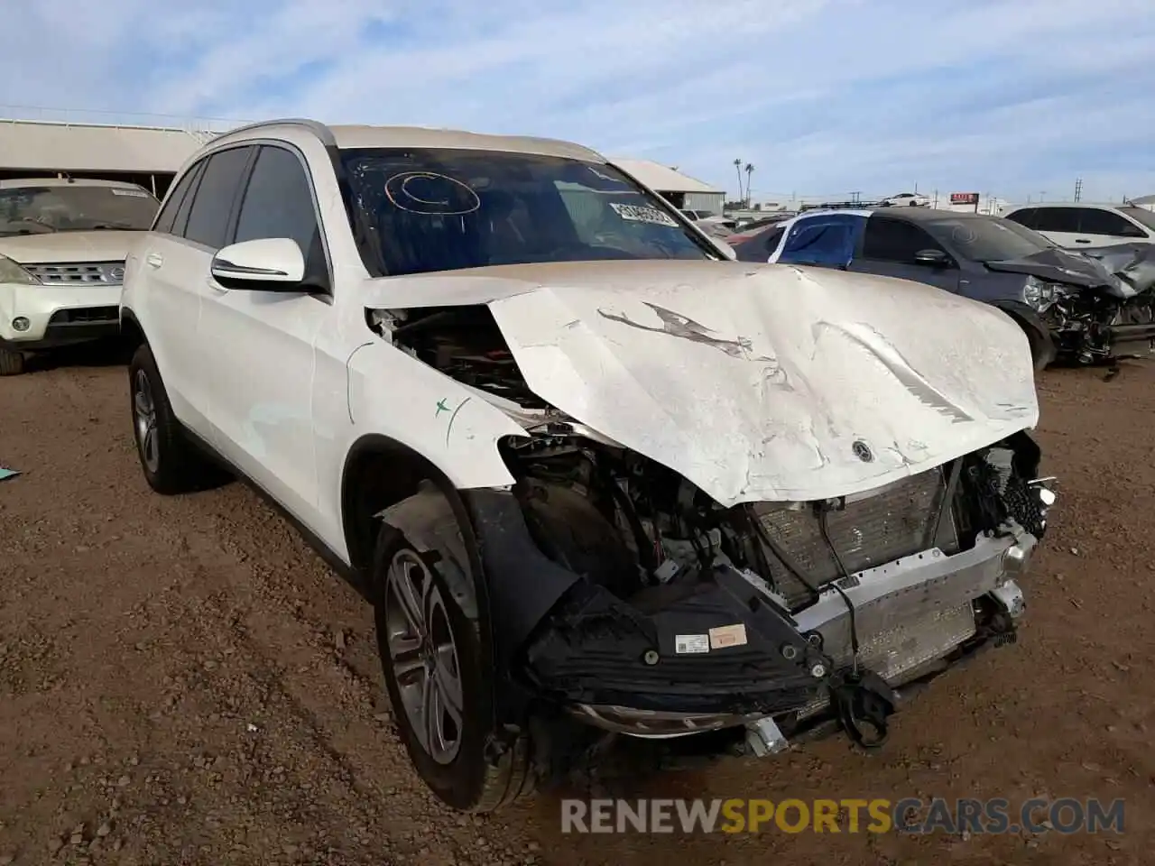 1 Photograph of a damaged car WDC0G8DB8LF720356 MERCEDES-BENZ GLC-CLASS 2020