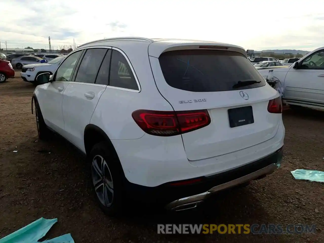 3 Photograph of a damaged car WDC0G8DB8LF720356 MERCEDES-BENZ GLC-CLASS 2020