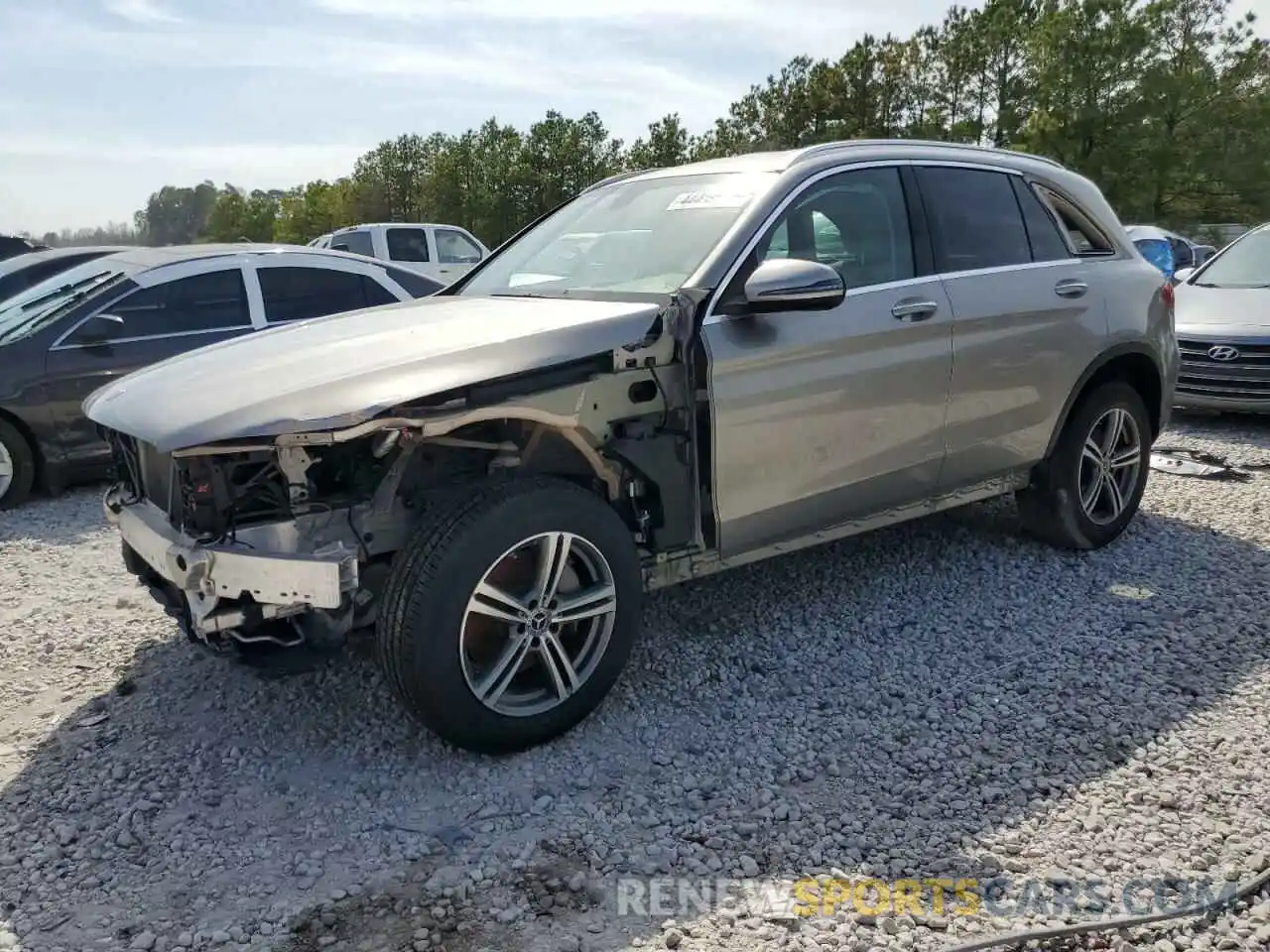 1 Photograph of a damaged car WDC0G8DB9LF698299 MERCEDES-BENZ GLC-CLASS 2020