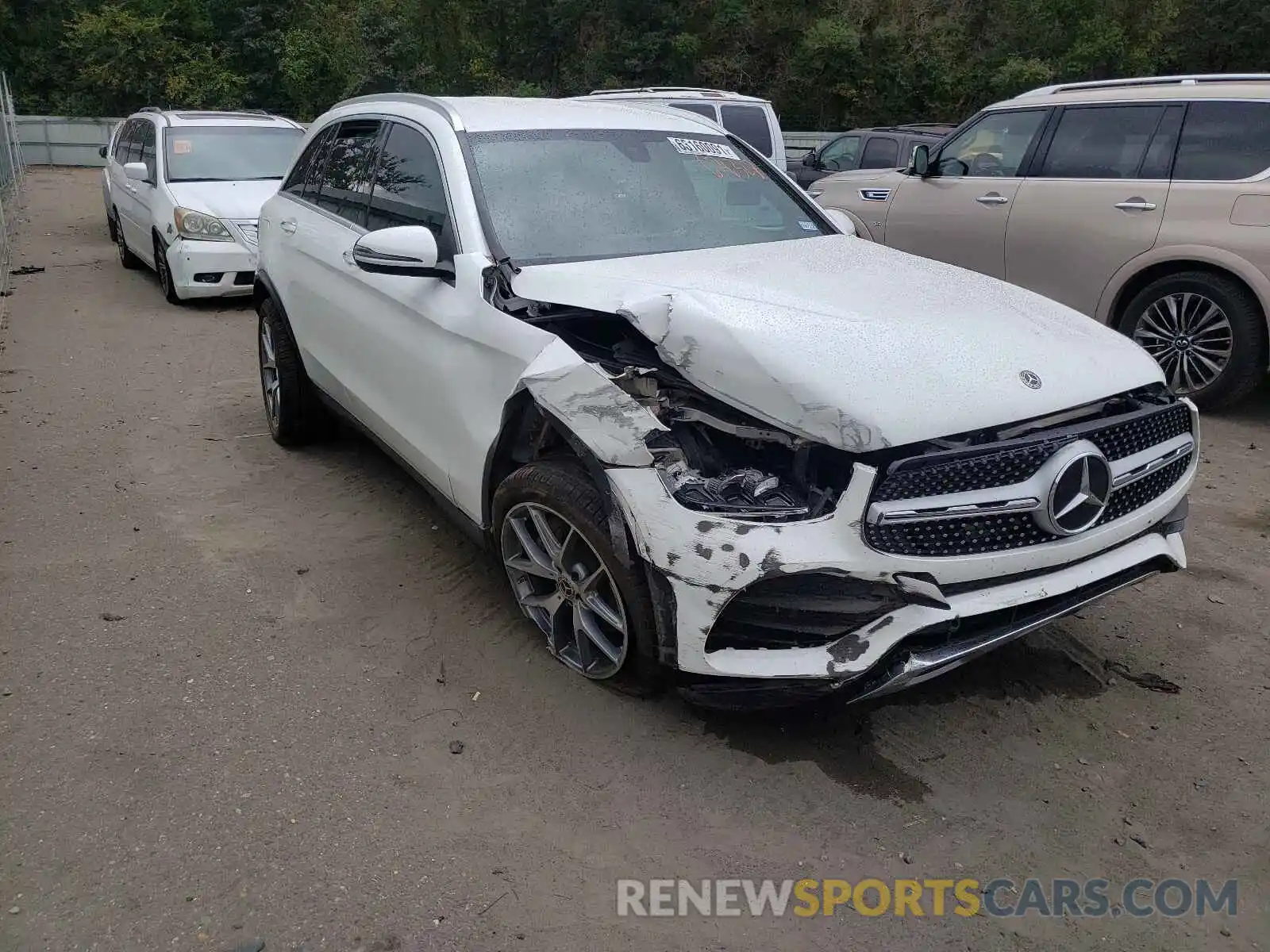 1 Photograph of a damaged car WDC0G8DBXLF676327 MERCEDES-BENZ GLC-CLASS 2020