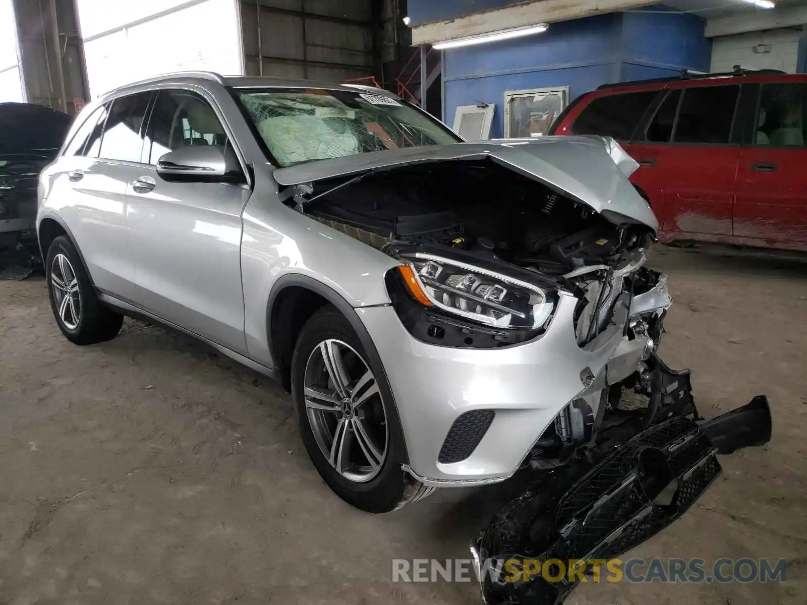 1 Photograph of a damaged car WDC0G8DBXLF712453 MERCEDES-BENZ GLC-CLASS 2020